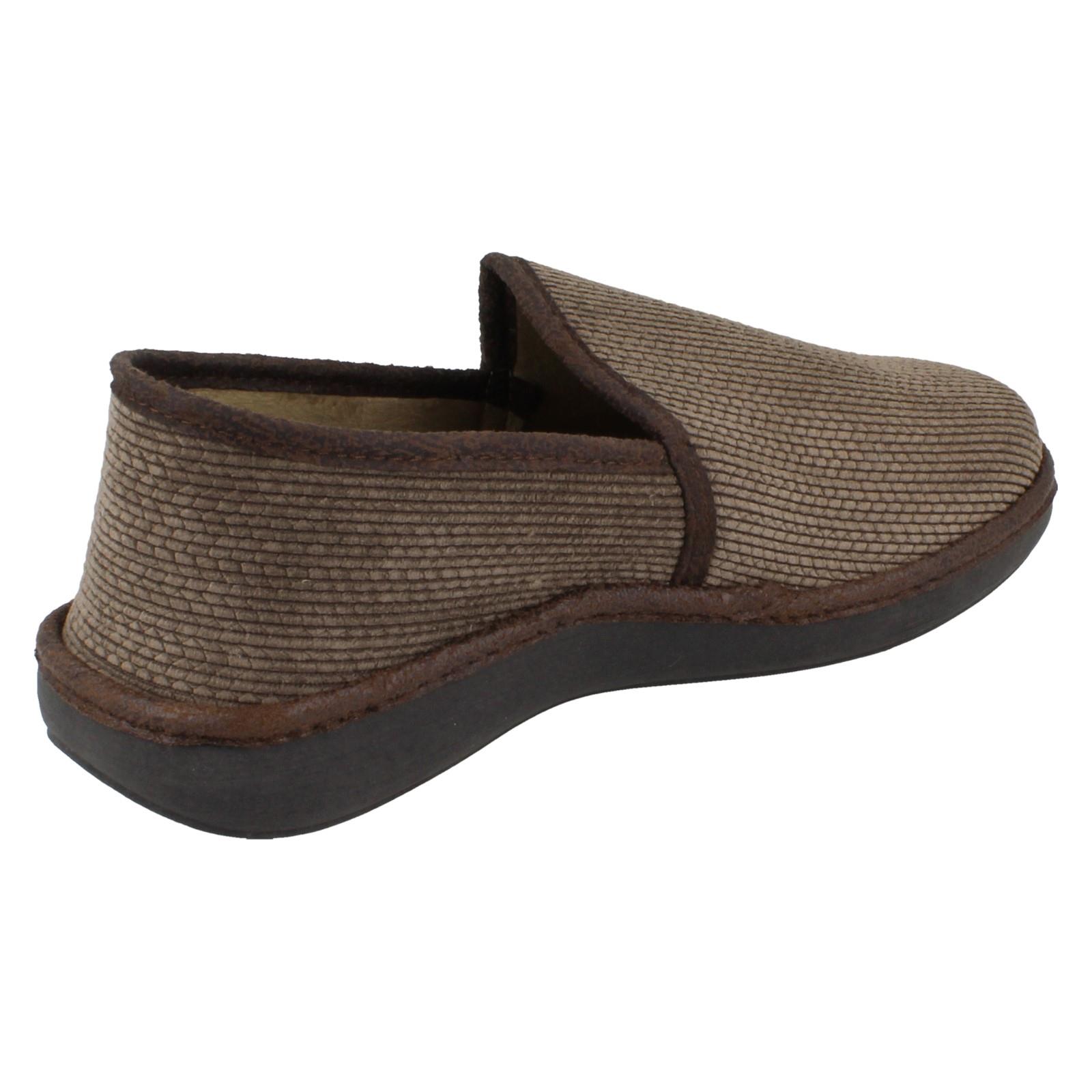 Mens Padders Wide Fit Casual Loungewear Slip On Classic Full Slippers Percy - Picture 6 of 10