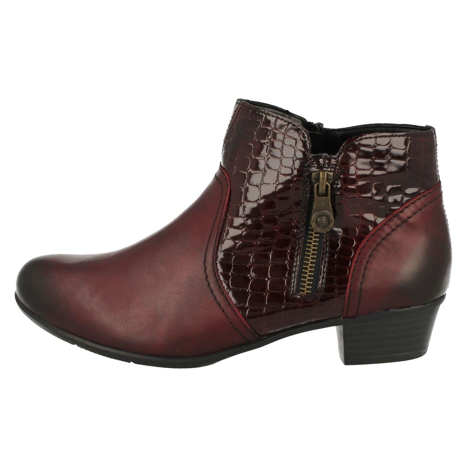 Damas Remonte Tacón Alto Tobillo botas D3574 D3574 D3574 3e8ed5 Damas Remonte Tacón Alto Tobillo botas D3574 D3574 D3574 3e8ed5