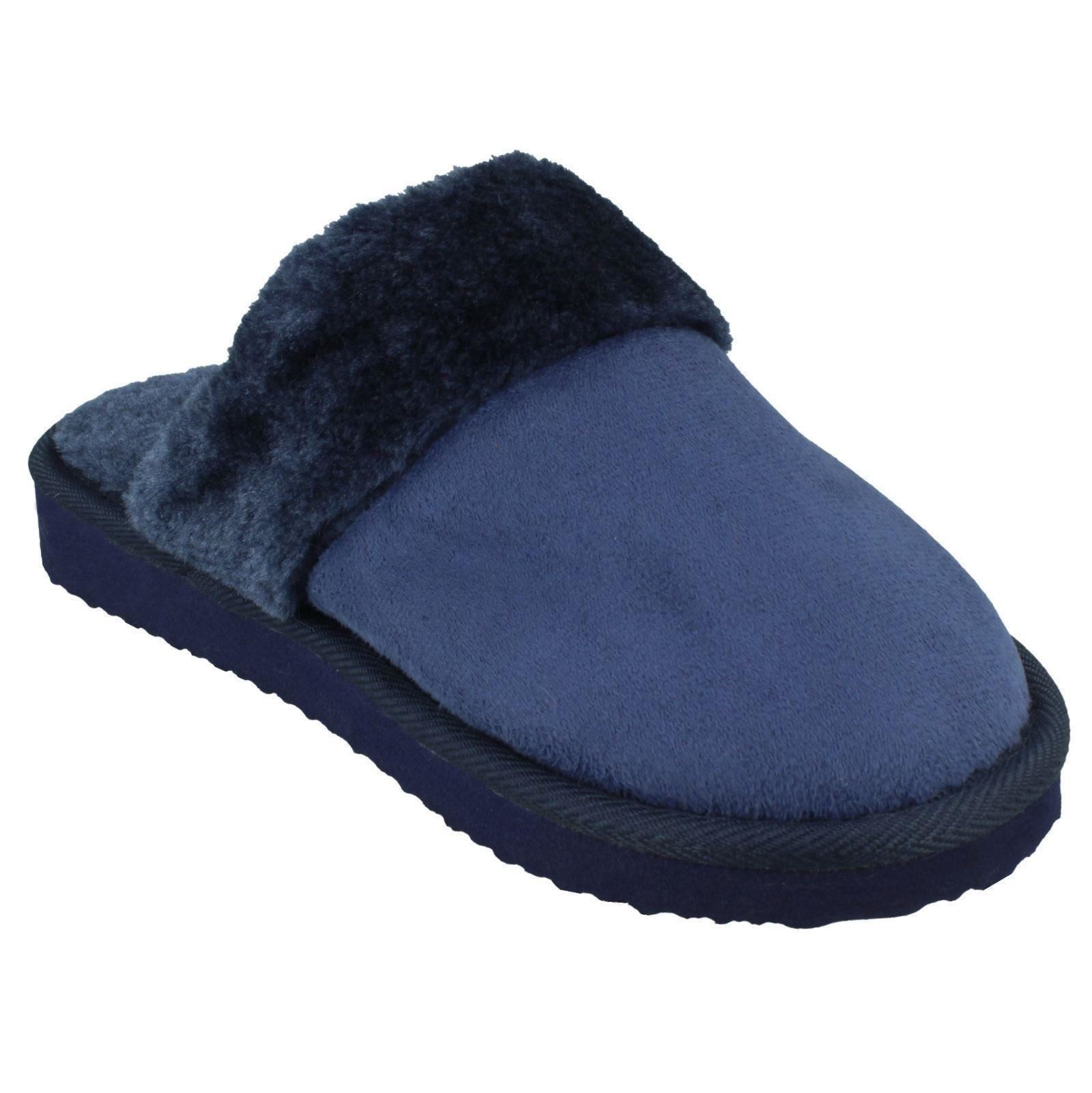 Ladies Spot On Mule Slippers - Picture 17 of 19