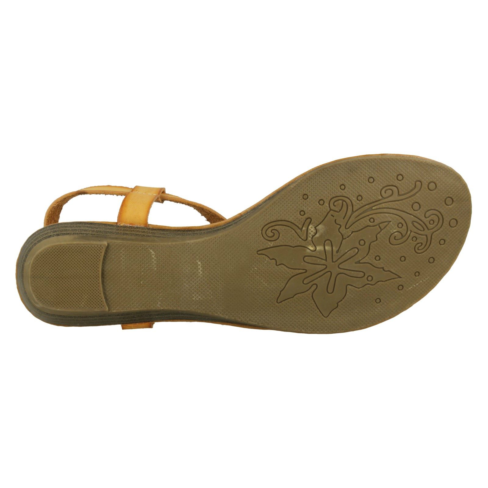Ladies Savannah Wedge Toe Post 'Sandals' - Picture 19 of 28