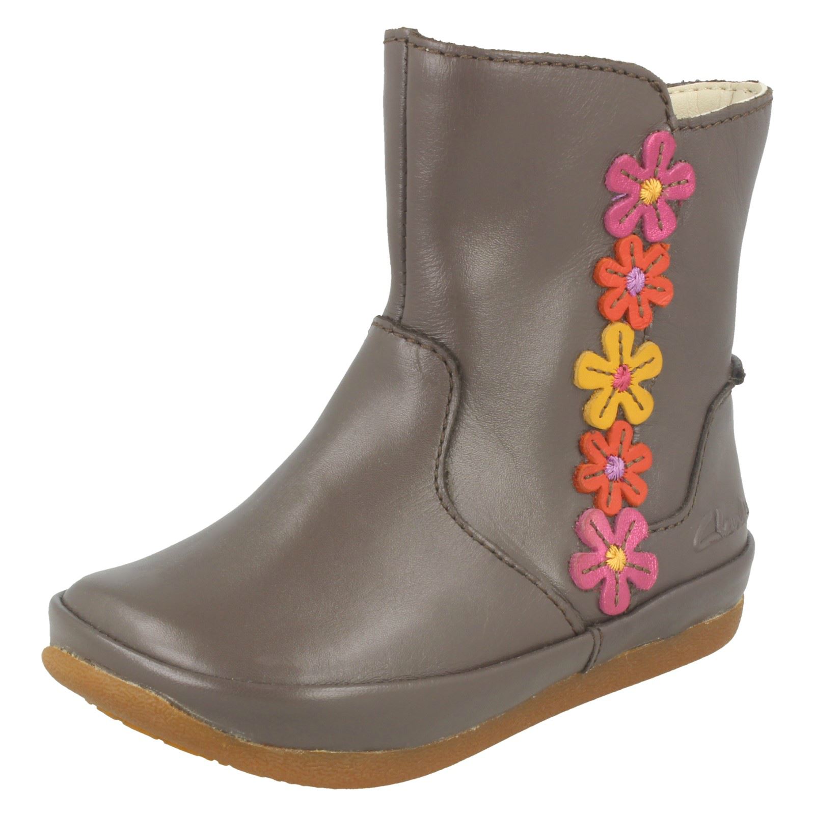 casual chicas Elza Clarks Otoño Botas Marrón Ad0q1A