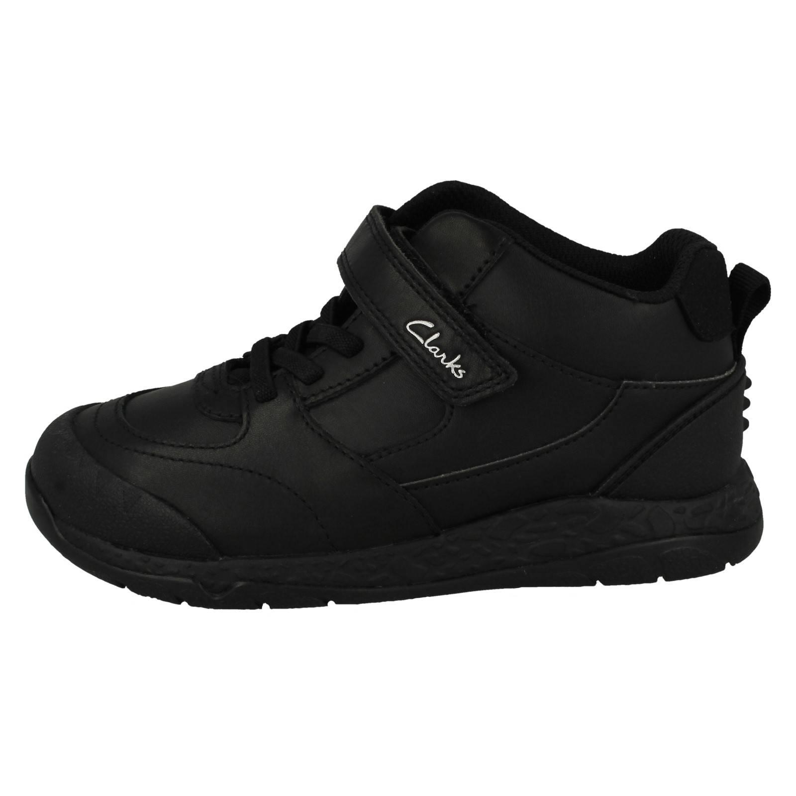 Botines al tobillo informales diarios informales con gancho y bucle para niños Clarks Steggy Stomp K - Imagen 3 de 10