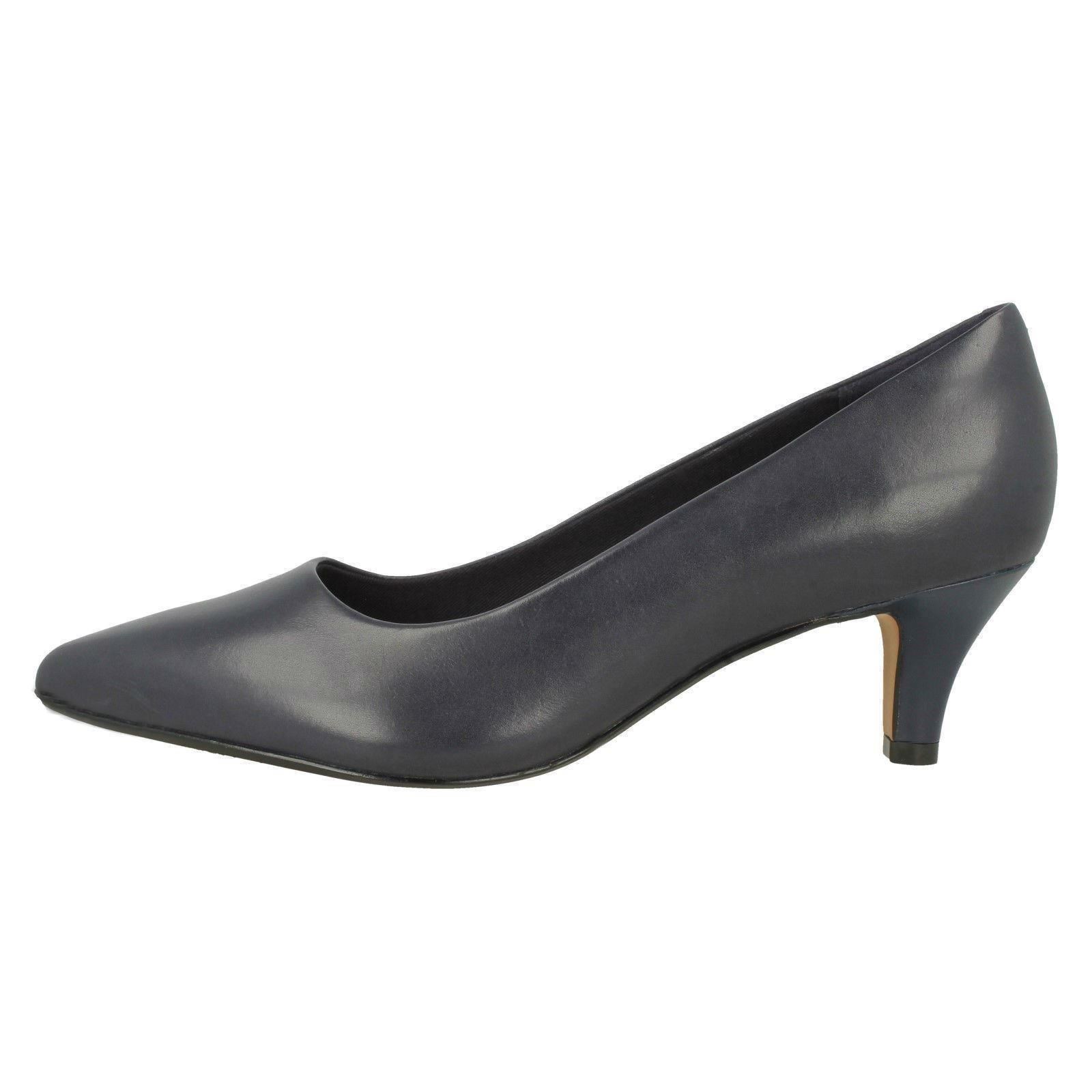 Womens Clarks Pointed Toe Court Court Court shoes 'Linvale Jerica' e07389 Womens Clarks Pointed Toe Court Court Court shoes 'Linvale Jerica' e07389