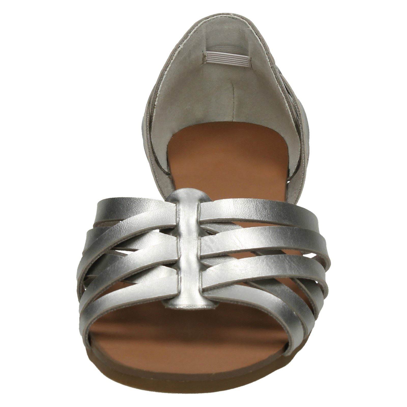Sandalias Planas Tejidas Con Tiras Spot On Para Dama F0R0051 - Imagen 18 de 28