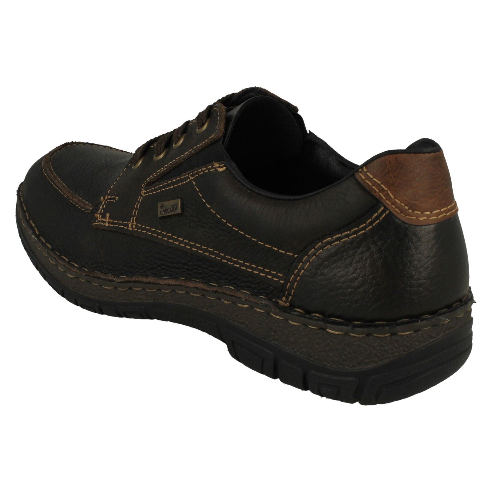 Mens Rieker Casual Lace Up Shoes '05100' - Picture 5 of 10