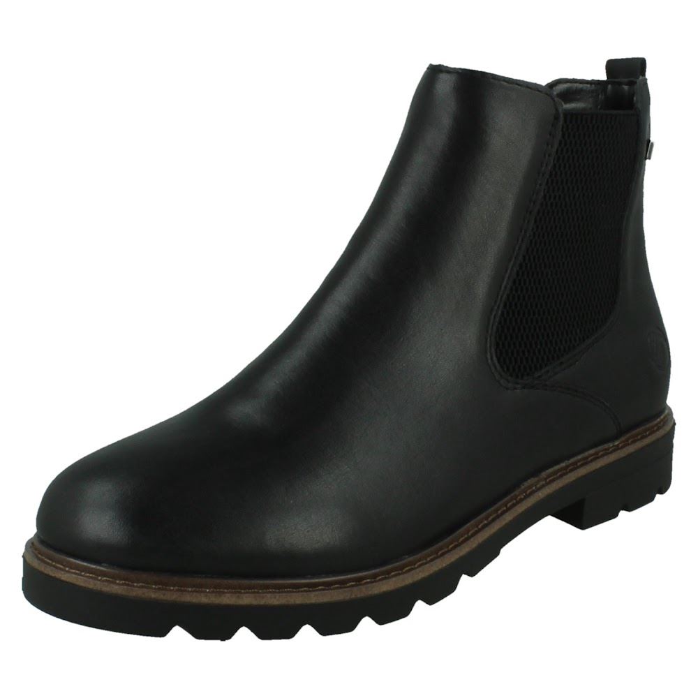 Ladies Remonte-Tex Water Resistant Leather Zip Up Casual Ankle Boots: D2Q70 - Picture 2 of 19