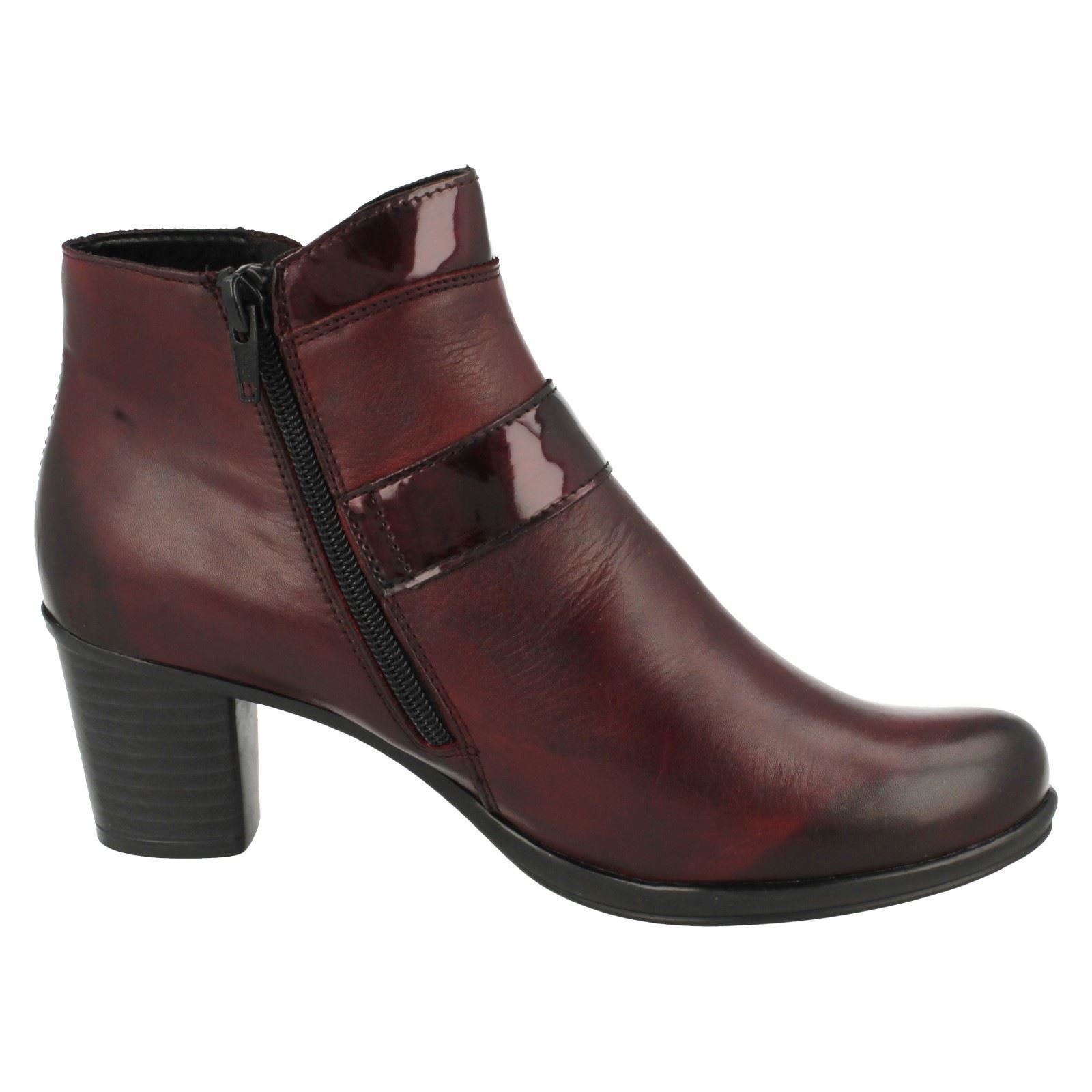 Puntera rojoondeada rojoondeada rojoondeada Damas REMONTE botas al Tobillo Informales Tacón alto Cremallera de Cuero R1571 f83a38 Puntera rojoondeada rojoondeada rojoondeada Damas REMONTE botas al Tobillo Informales Tacón alto Cremallera de Cuero R1571 f83a38