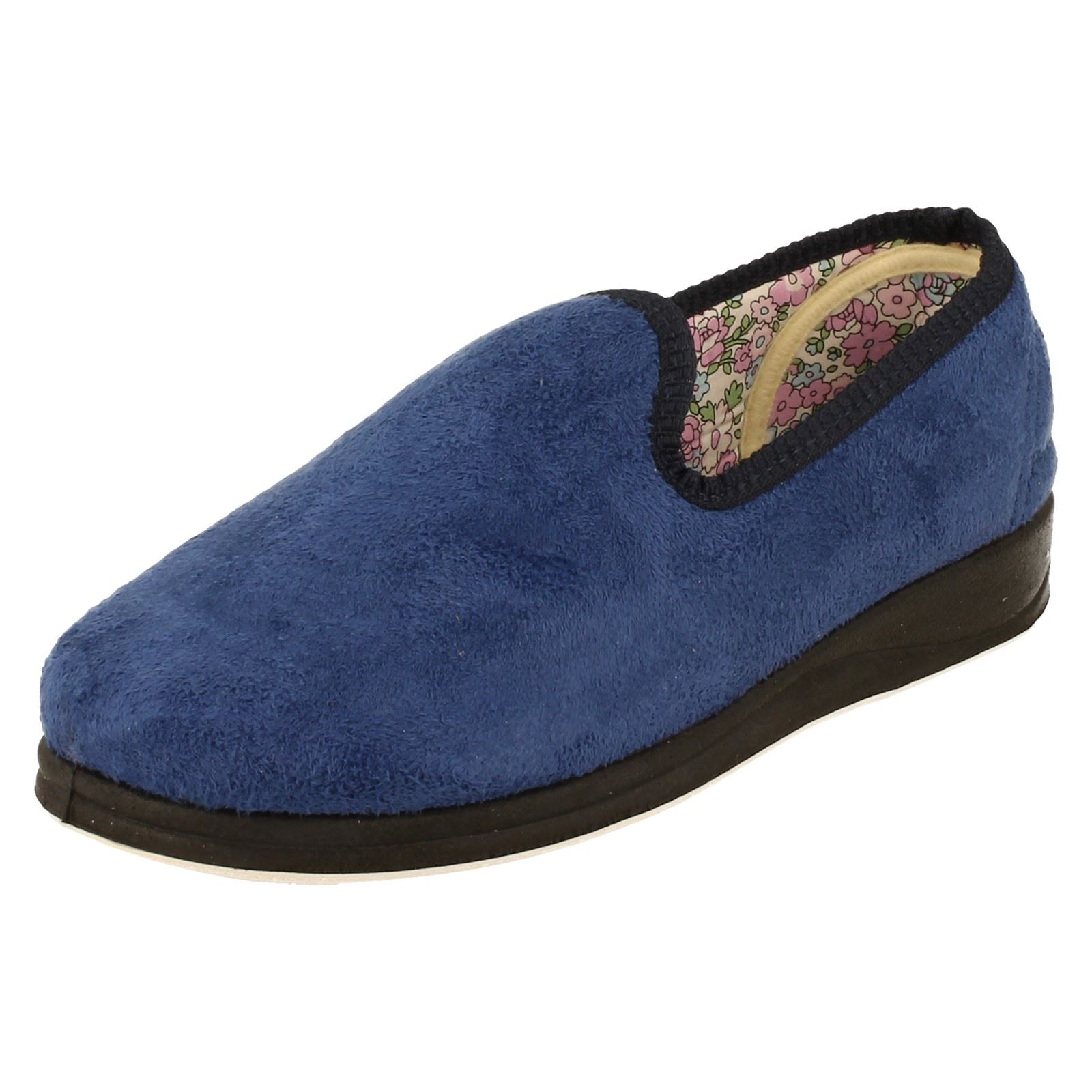 Ladies Padders Wide Fit Slippers 'Repose 18' - Picture 11 of 19