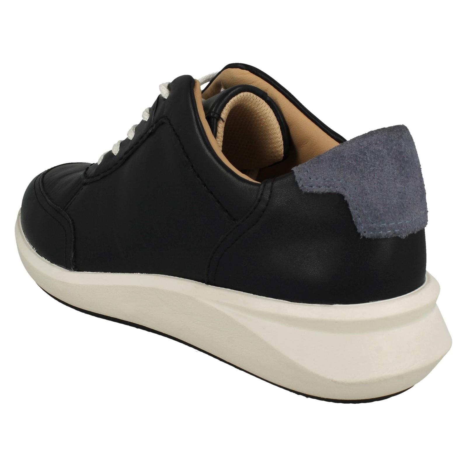 "Elegantes entrenadores de tacón con cordones ""Un Rio Mix"" para damas Clarks - Imagen 4 de 10