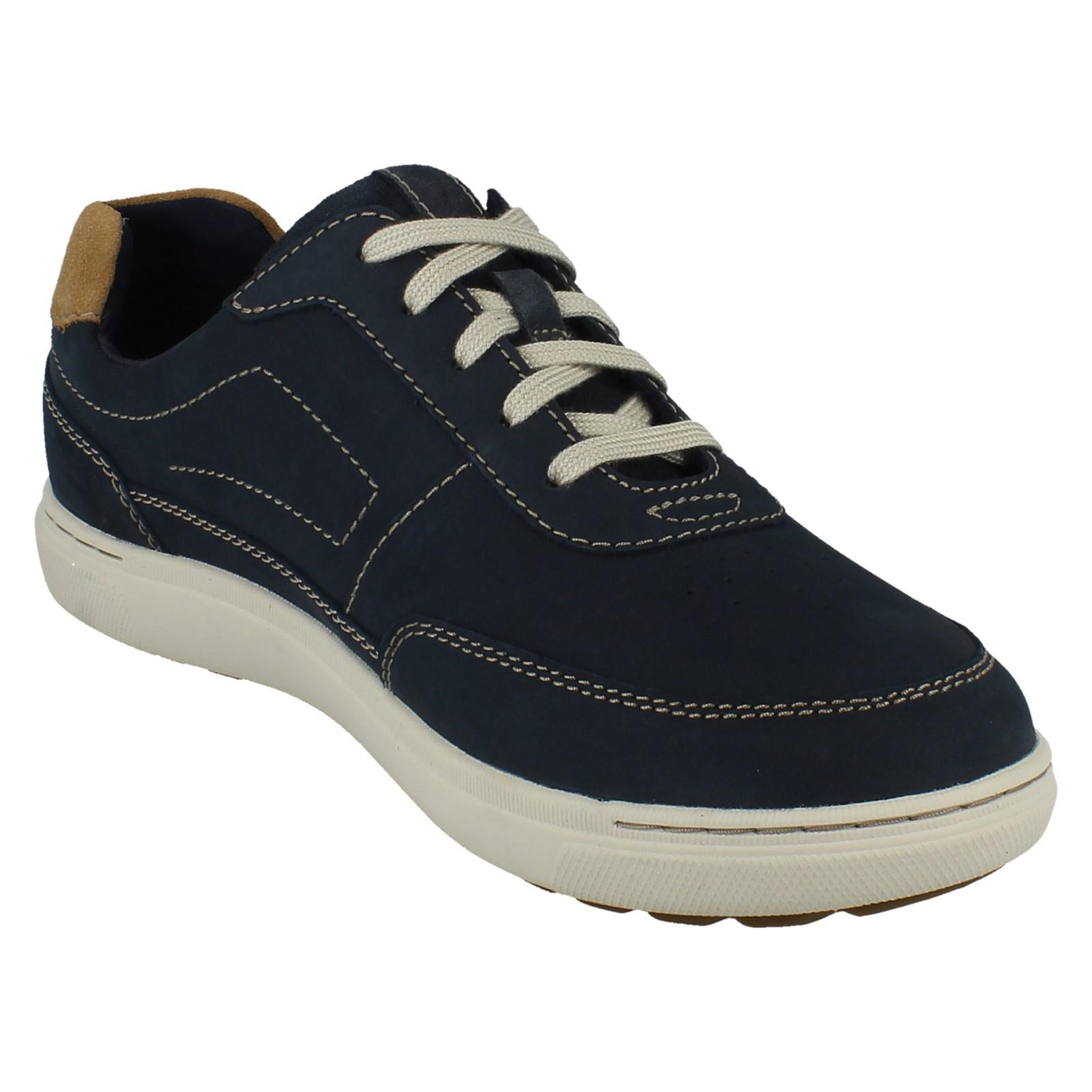 Mens Clarks Casual Lace Up Shoes 'Mapstone Trail' - Picture 5 of 10