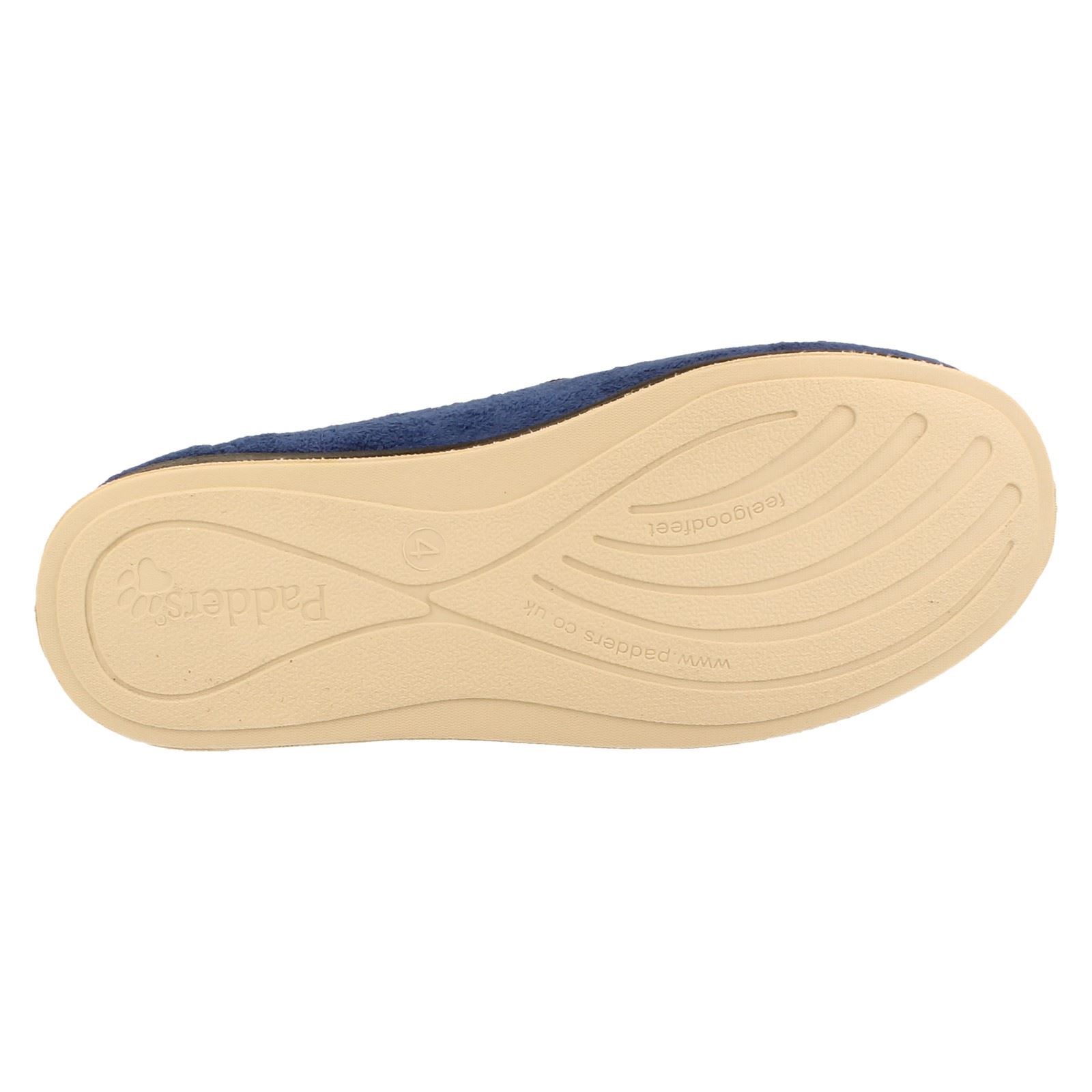 Ladies Padders Wide Fit Slippers 'Repose 18' - Picture 19 of 19