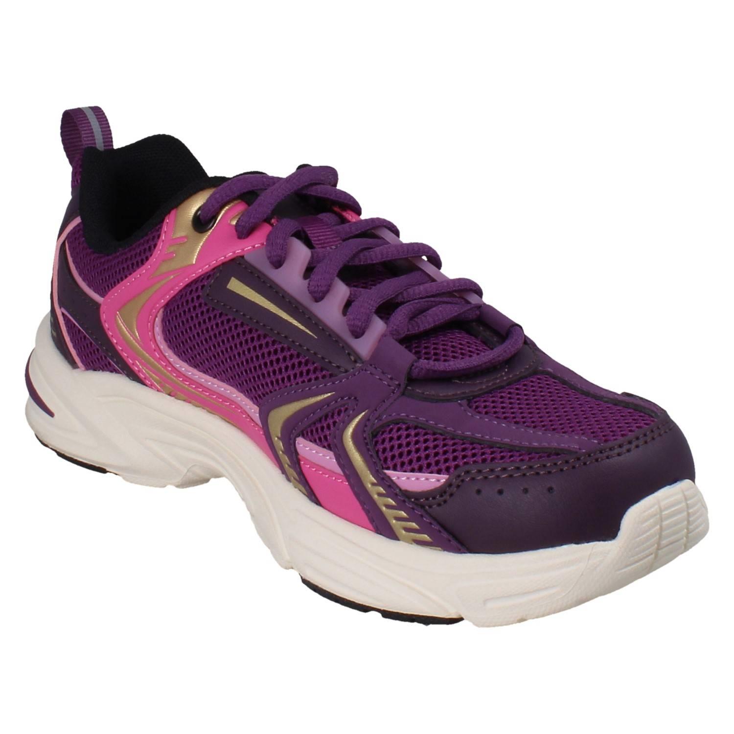 Entrenadores deportivos de malla con cordones acolchados ligeros Clarks para niños Crafton Move Y - Imagen 17 de 19