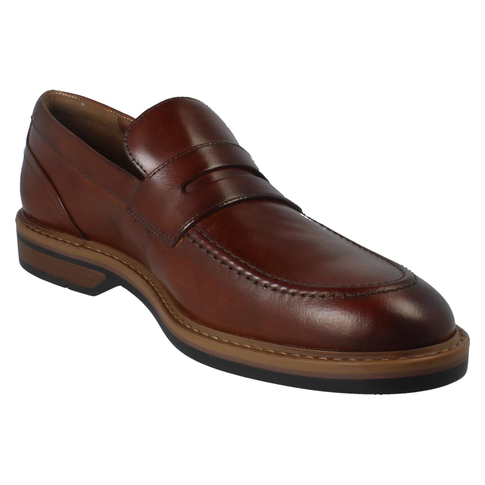 Zapatos formales sin cordones estilo mocasín inteligente Clarks para hombre "Aldwin Step" - Imagen 17 de 19