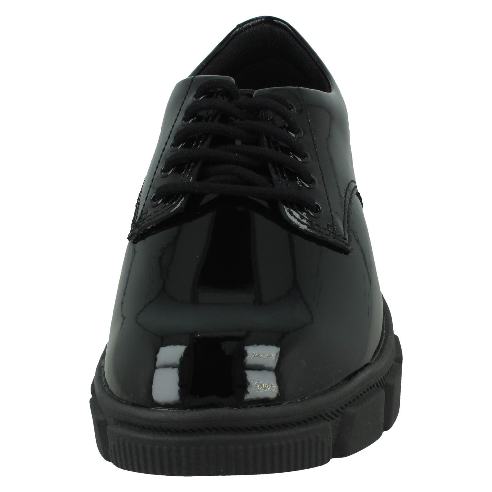 Senior Girls Clarks Leather Chunky Sole School Shoes Evyn Lace Y - Picture 18 of 19