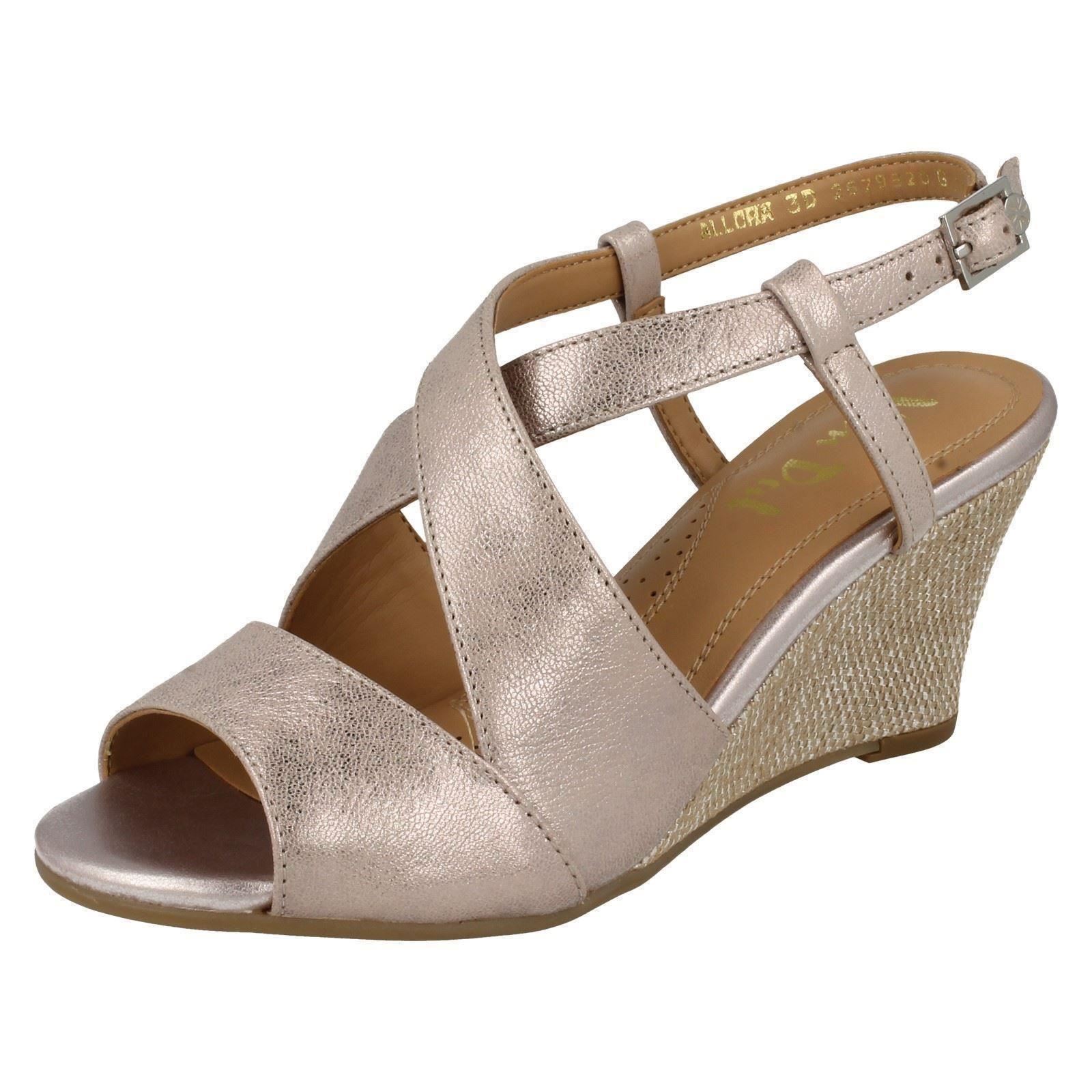 Ladies Van Dal Cross Strap Wedged Wedged Wedged Sandal Allora 59d014 Ladies Van Dal Cross Strap Wedged Wedged Wedged Sandal Allora 59d014