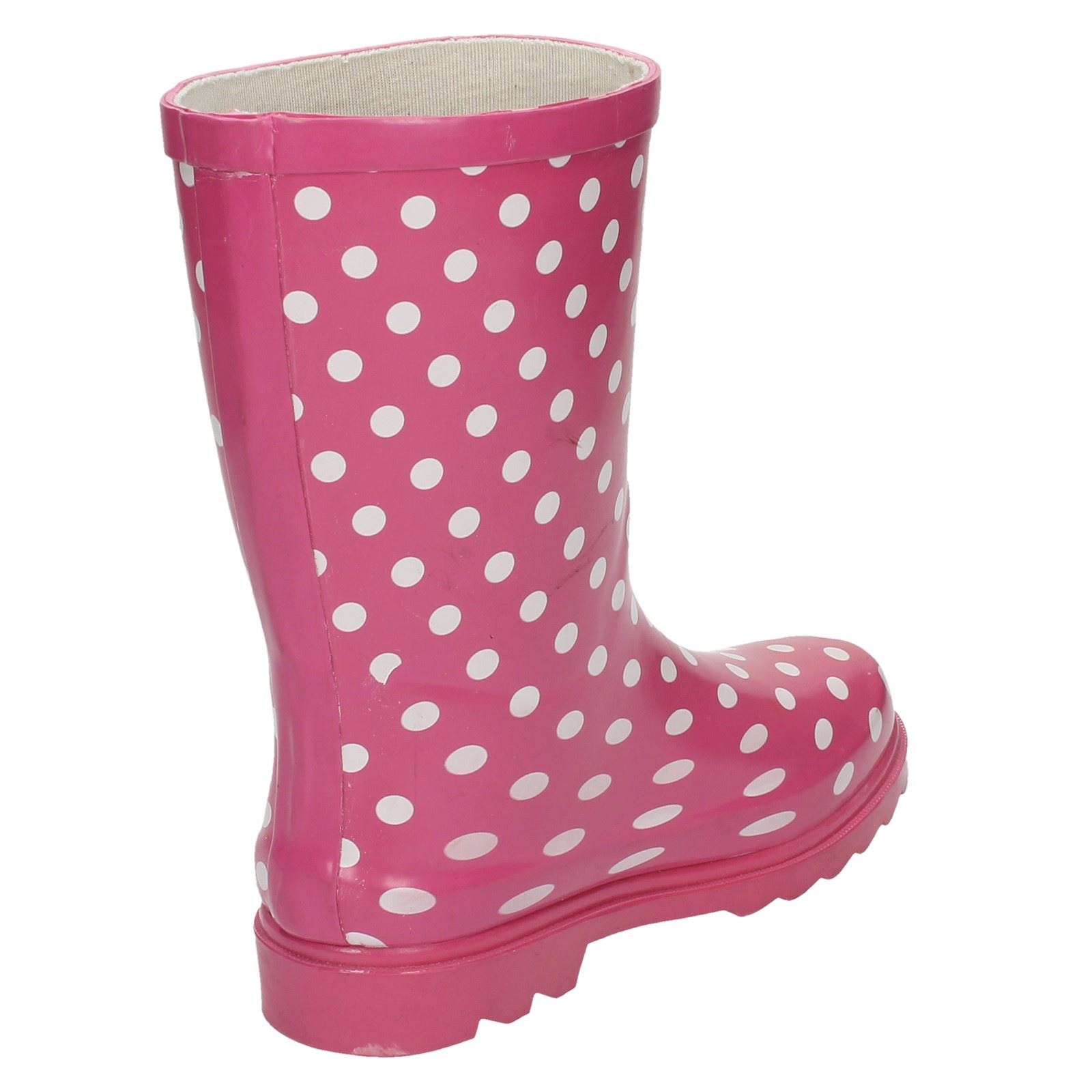 Girls Spot On Spotted 'Wellington' - Picture 18 of 28