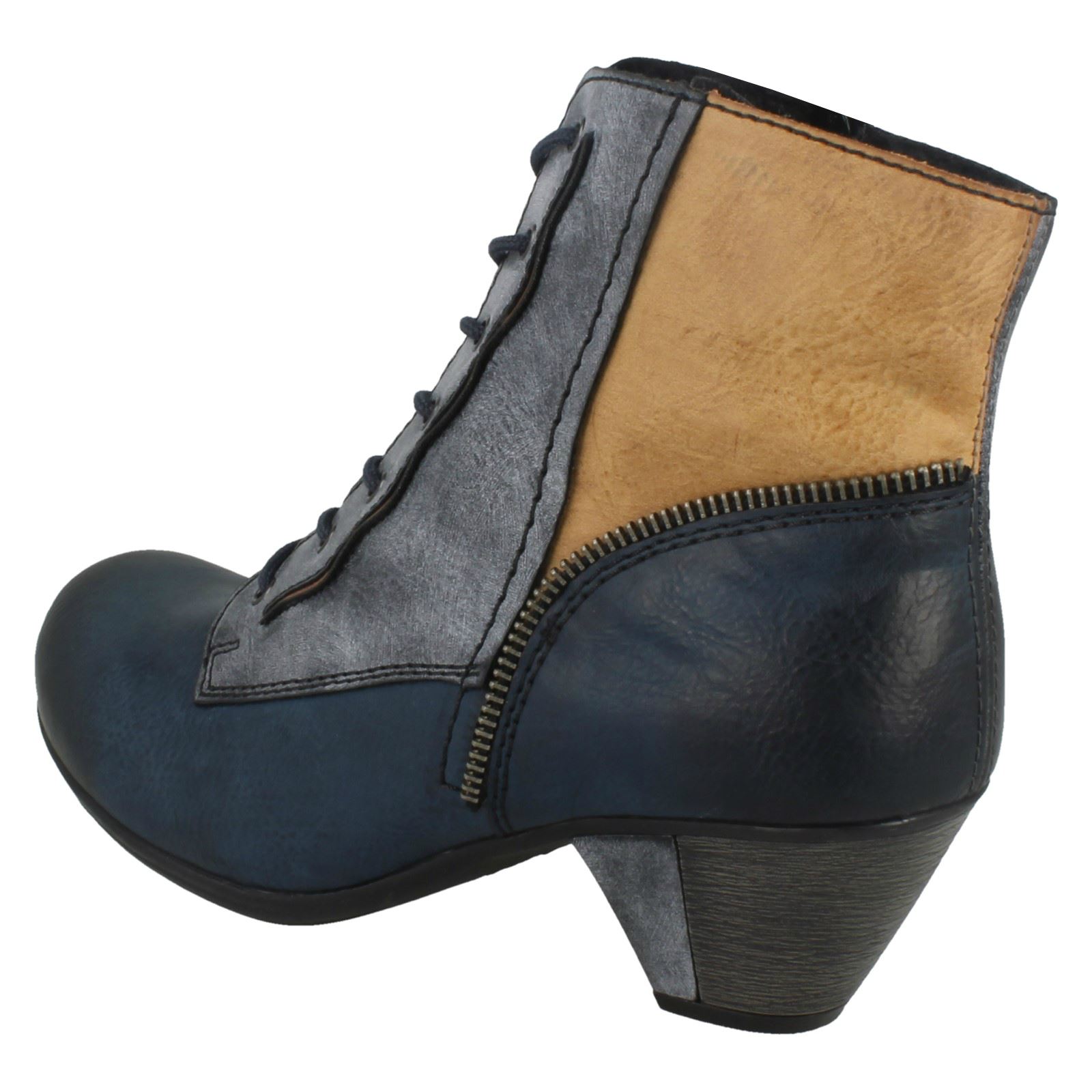 Damas Rieker Rieker Rieker botas acordonadas al Tobillo fba7a5 Damas Rieker Rieker Rieker botas acordonadas al Tobillo fba7a5