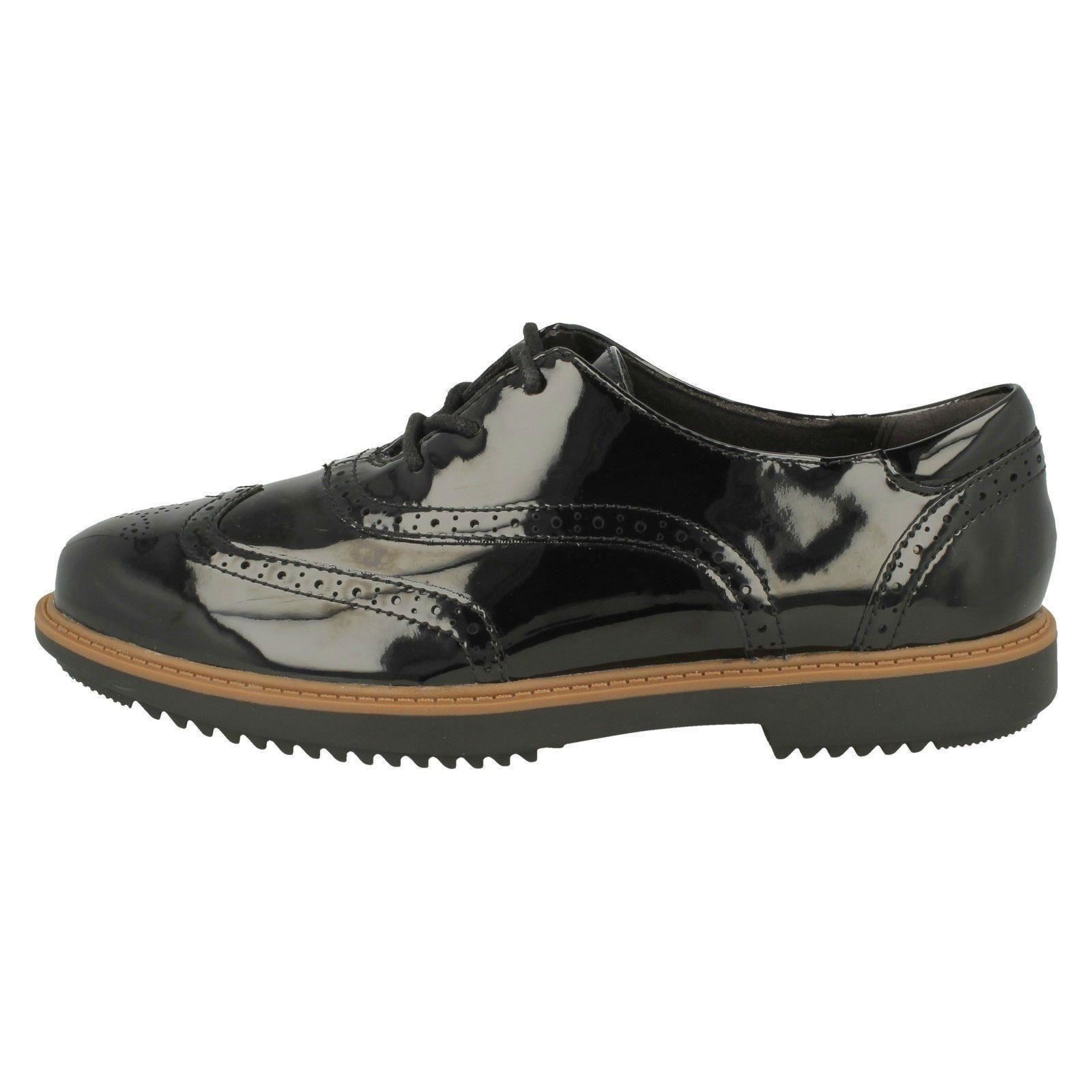 Womens Clarks Lace Up Brogue Style shoes shoes shoes - Raisie Hilde 1712a6 Womens Clarks Lace Up Brogue Style shoes shoes shoes - Raisie Hilde 1712a6