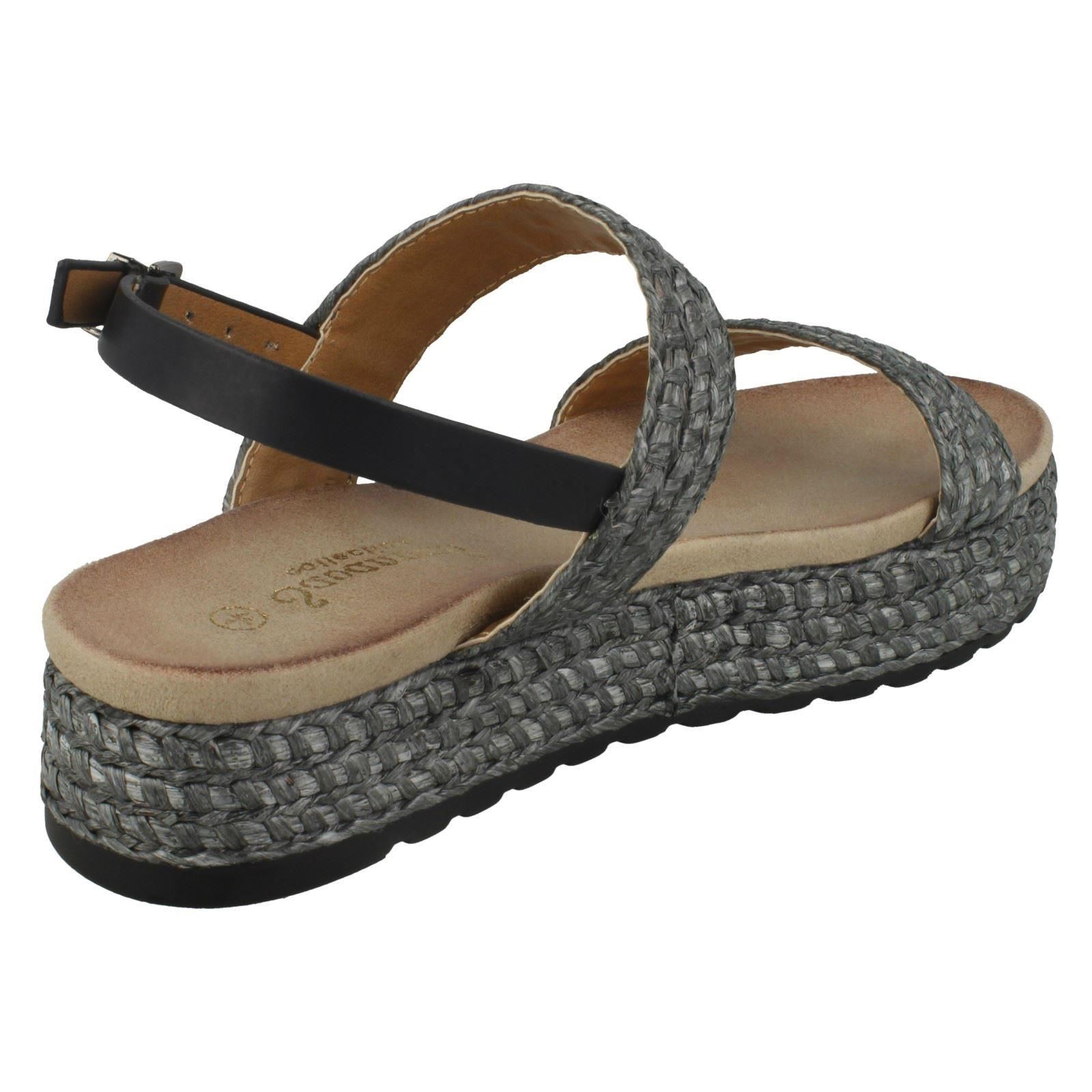 Sandali donna flatform a pois - Foto 6 di 10