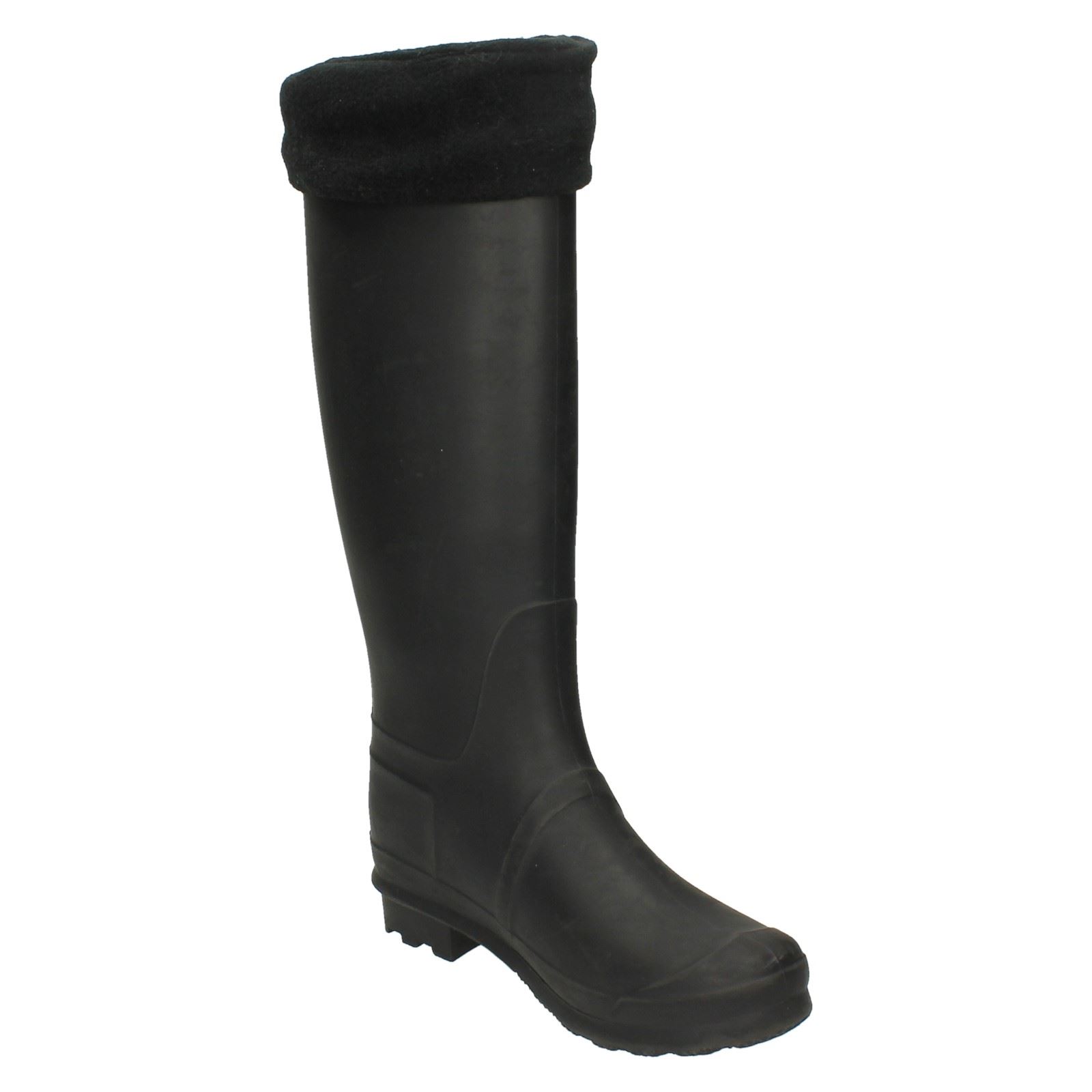Botas Wellington para damas Spot On desmontables revestimiento de lana ""X1R170"" - Imagen 8 de 46