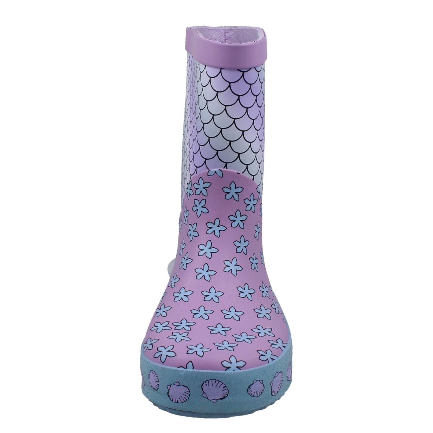 Childrens Clarks Waterproof Grippy Soled Pull On Wellington Boots Tarri Run - Picture 9 of 46