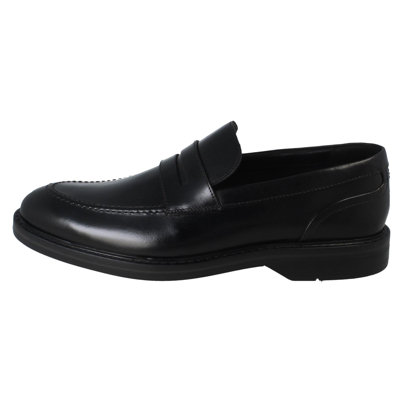 Zapatos formales sin cordones estilo mocasín inteligente Clarks para hombre "Aldwin Step" - Imagen 3 de 19