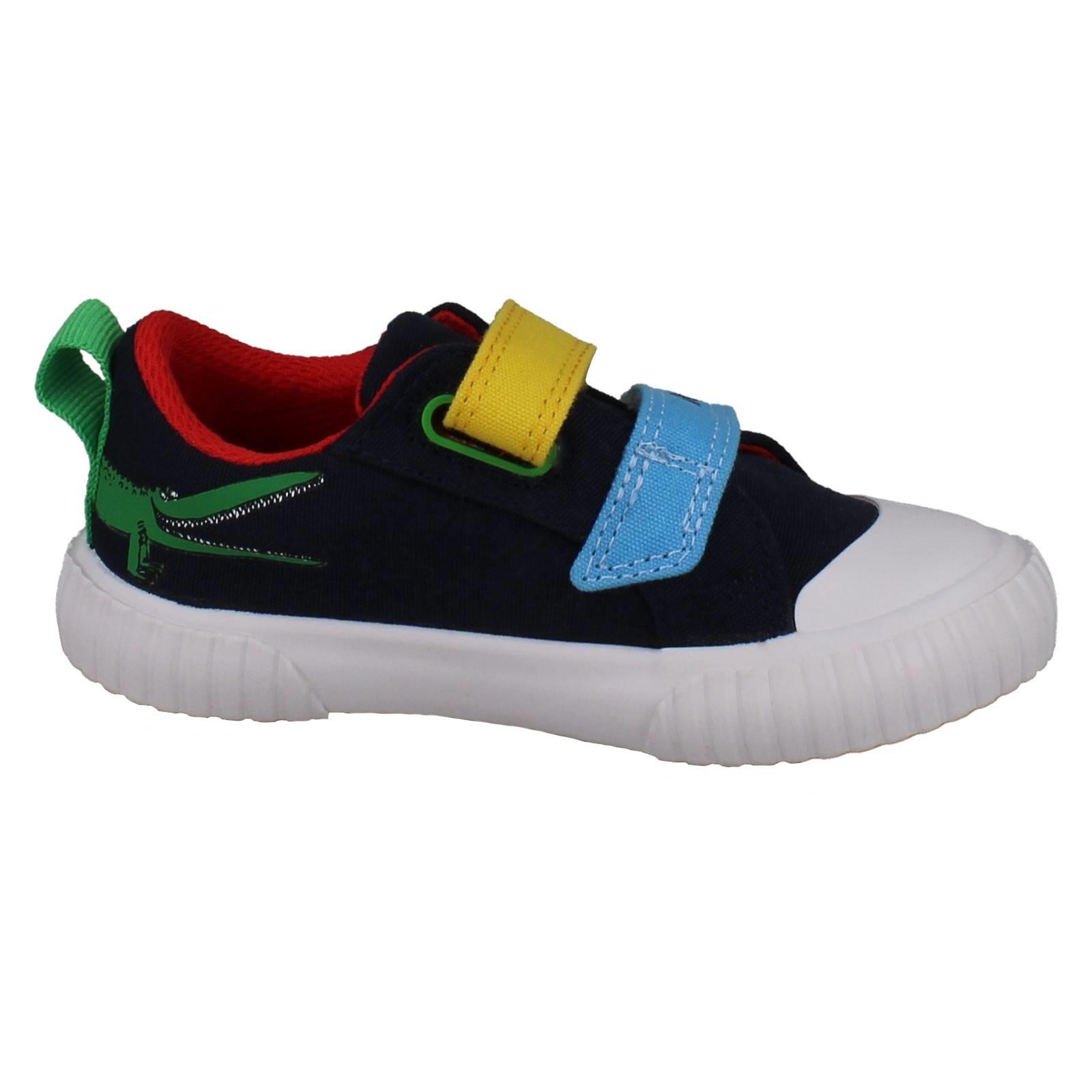 Zapatos de lona coloridos Clarks 'The Enormous Crocodile' para niños RD Foxing Ace - Imagen 16 de 19