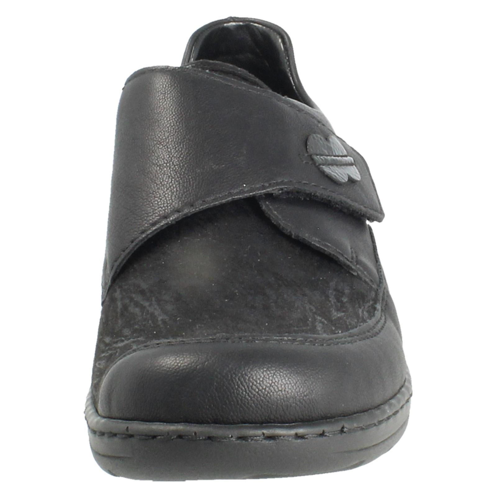 Ladies Casual Rieker Hook and Loop Antistress Extra Wide Shoes: 48954 - Bild 7 von 10