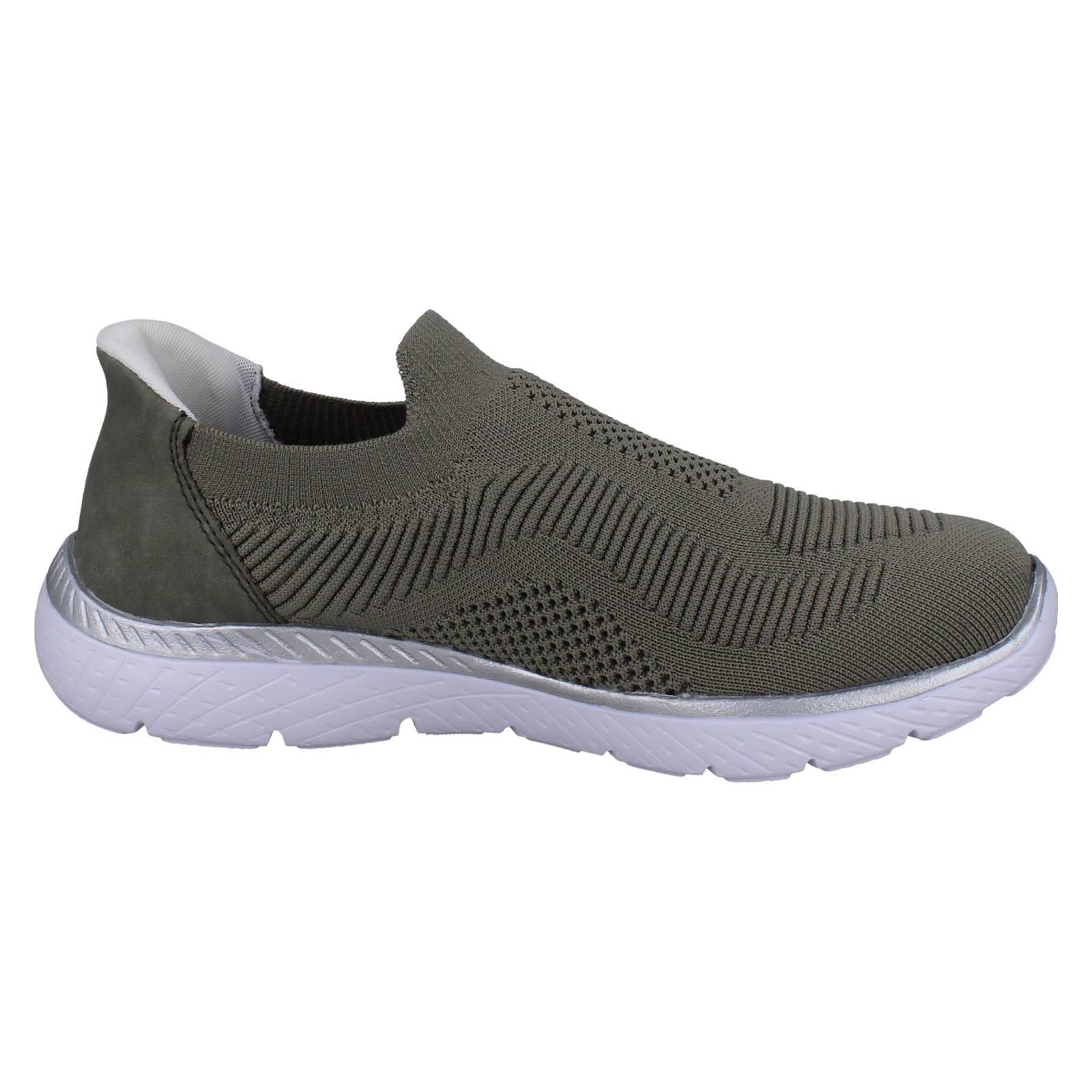 Ladies Rieker Sport Ready2Go Slip On Trainers: M5072 - Picture 13 of 19