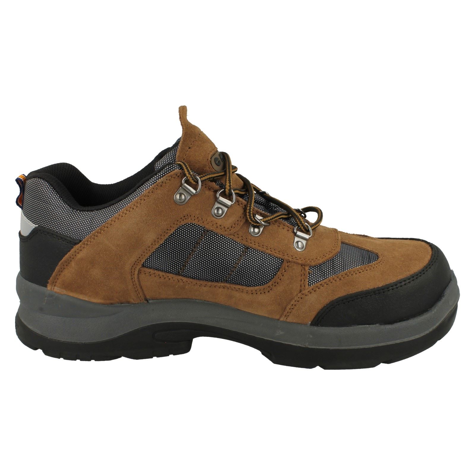 Mens Hi-Tec Safe Hike Low Lace Up Shoes - Picture 3 of 10