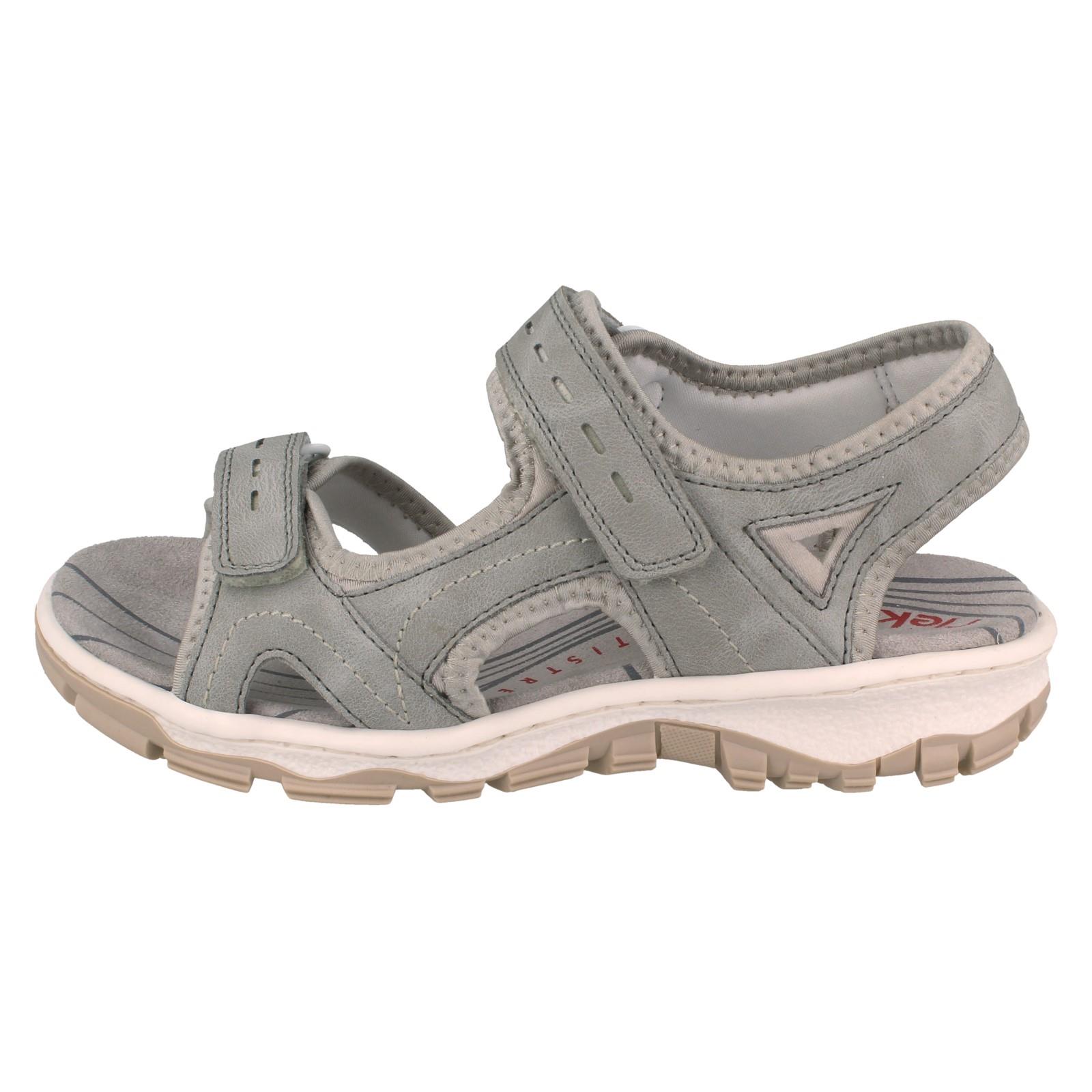 Sandalias de verano Rieker sintéticas antiestrés estilo deportivo para dama 68866 - Imagen 27 de 46