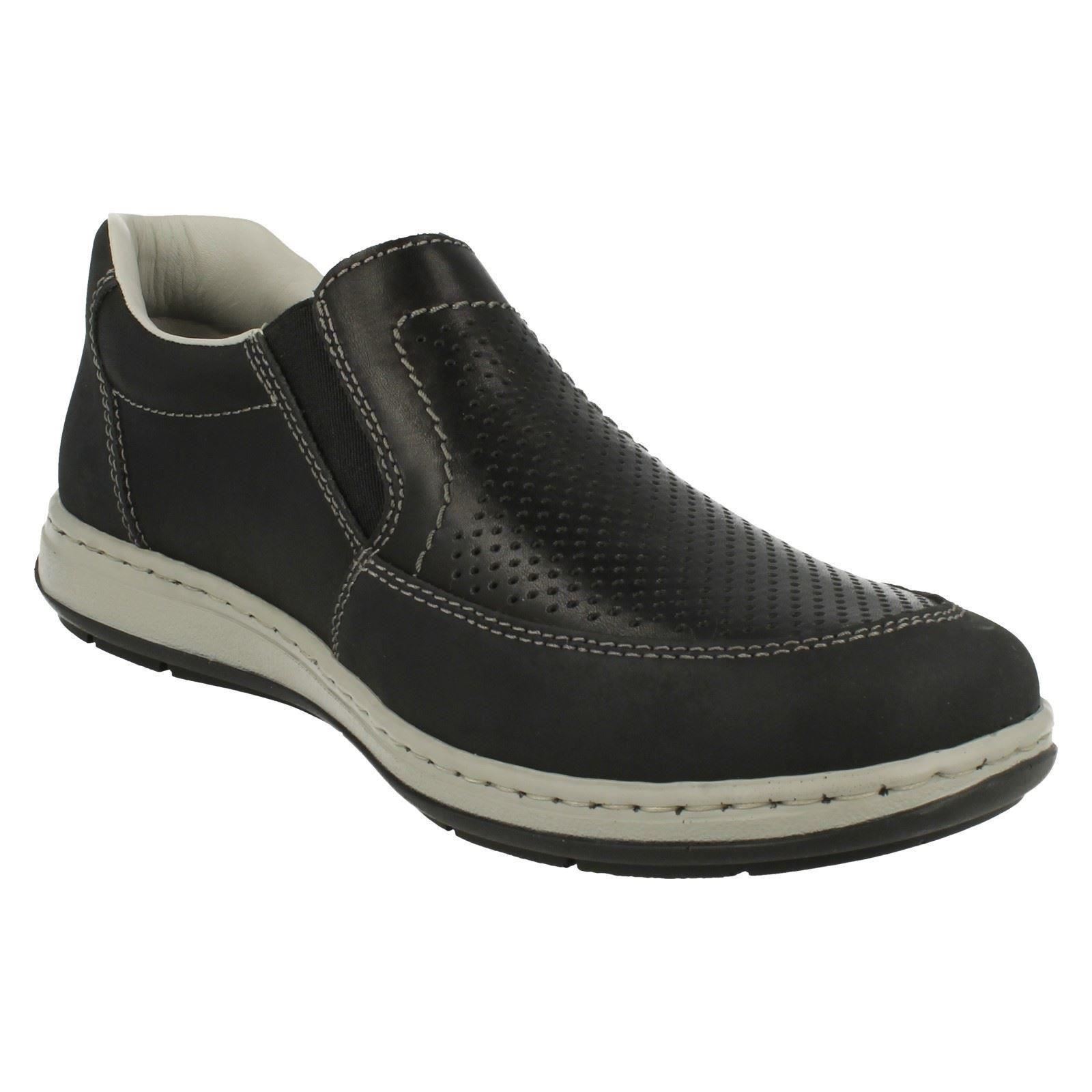 Herren Rieker Rieker Herren Casual Slip On Schuhes 17357 a21e1e Herren Rieker Rieker Herren Casual Slip On Schuhes 17357 a21e1e