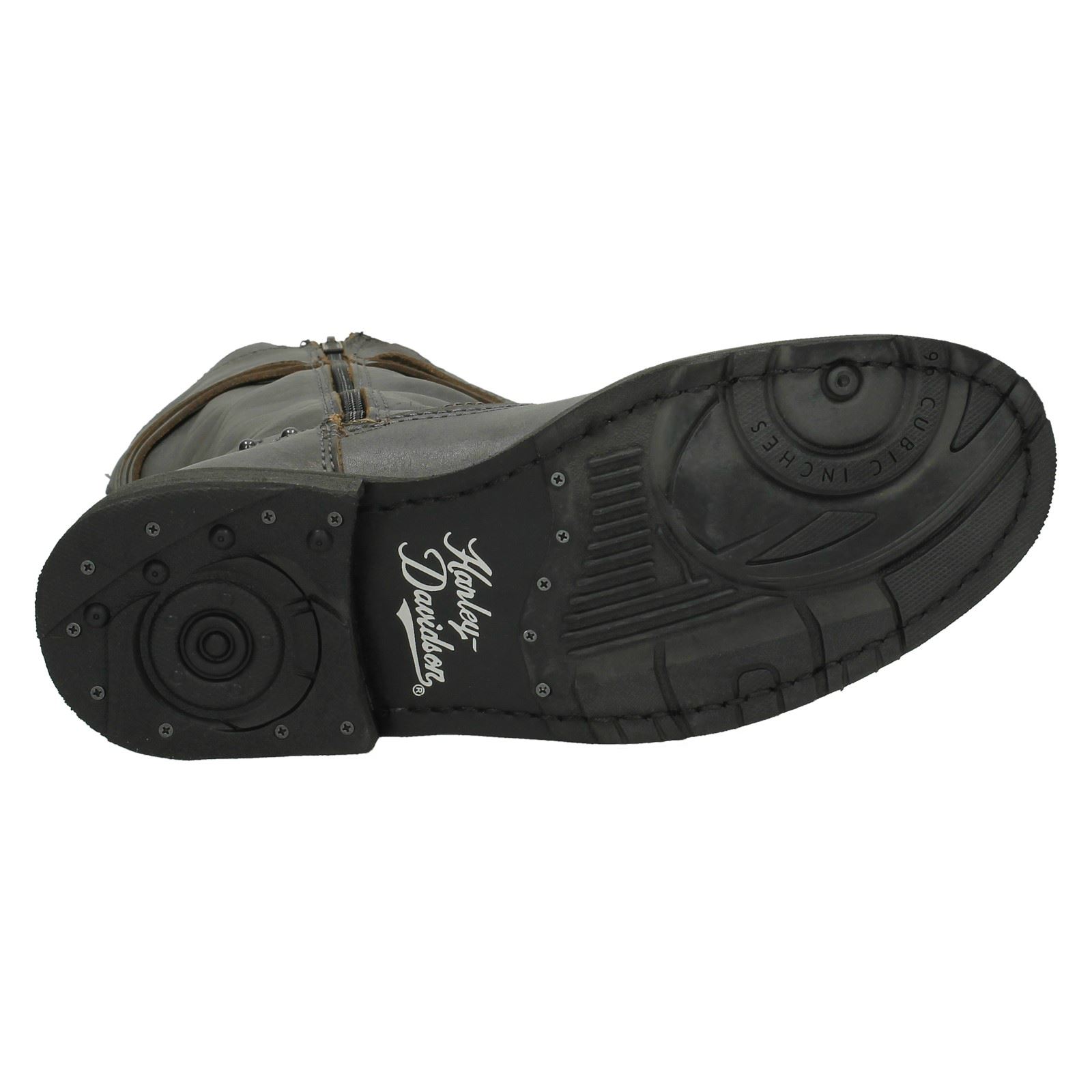 ardoise Cyndie Bottes gris Harley dame Davidson motard wUwXq4CH