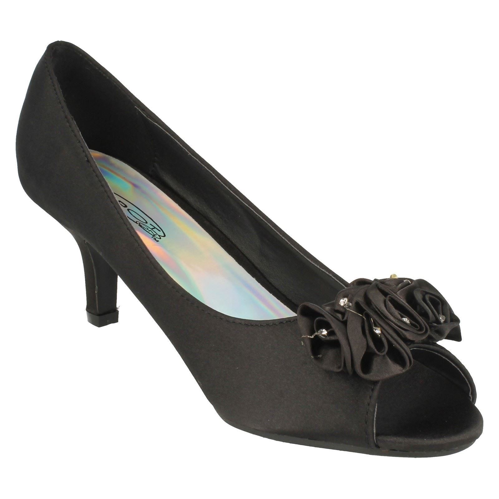 "Zapatos para dama Spot On Peep Toe con ""detalle floral"" - Imagen 8 de 55