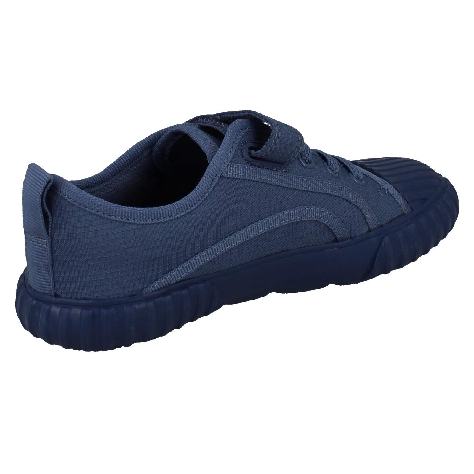 Kids Clarks Stretch Sport Style Washable Canvas Shoes "Foxing Stitch - Picture 6 of 37