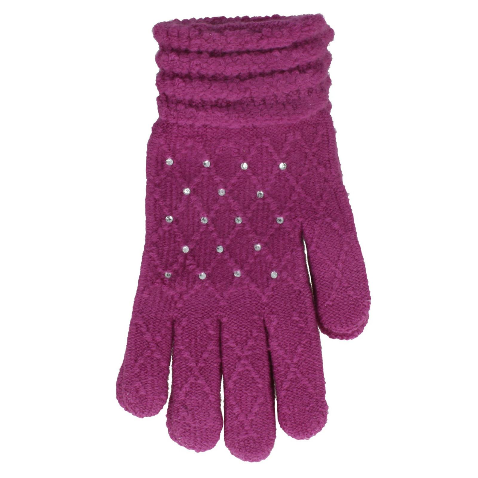 Ladies Foxbury RJM Gloves With Diamantes 'GL536' - Picture 11 of 11