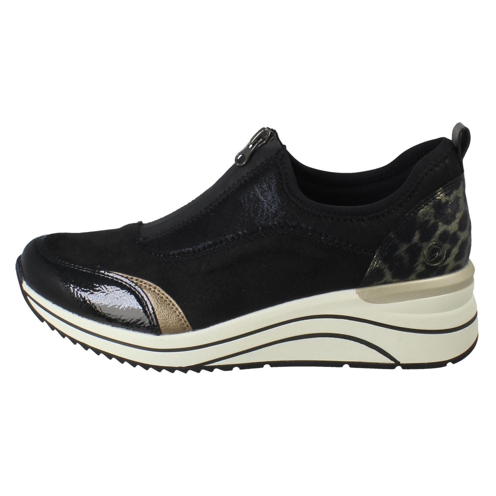 Ladies Remonte Casual Wedge Shoes 'D0T08' - Picture 22 of 28