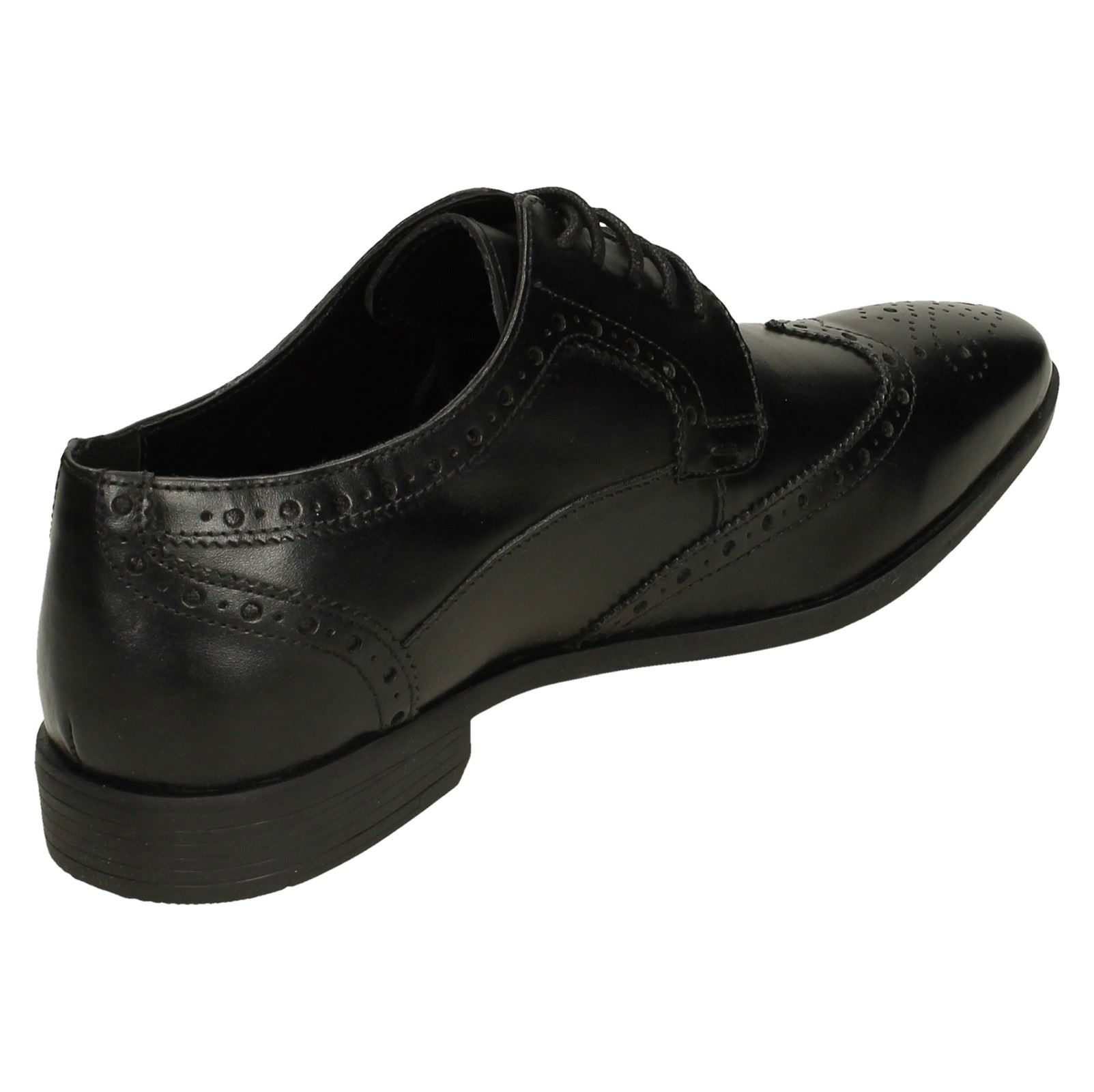 Mens Hush Puppies Formal Shoes "Elliot Brogue" - Picture 4 of 10
