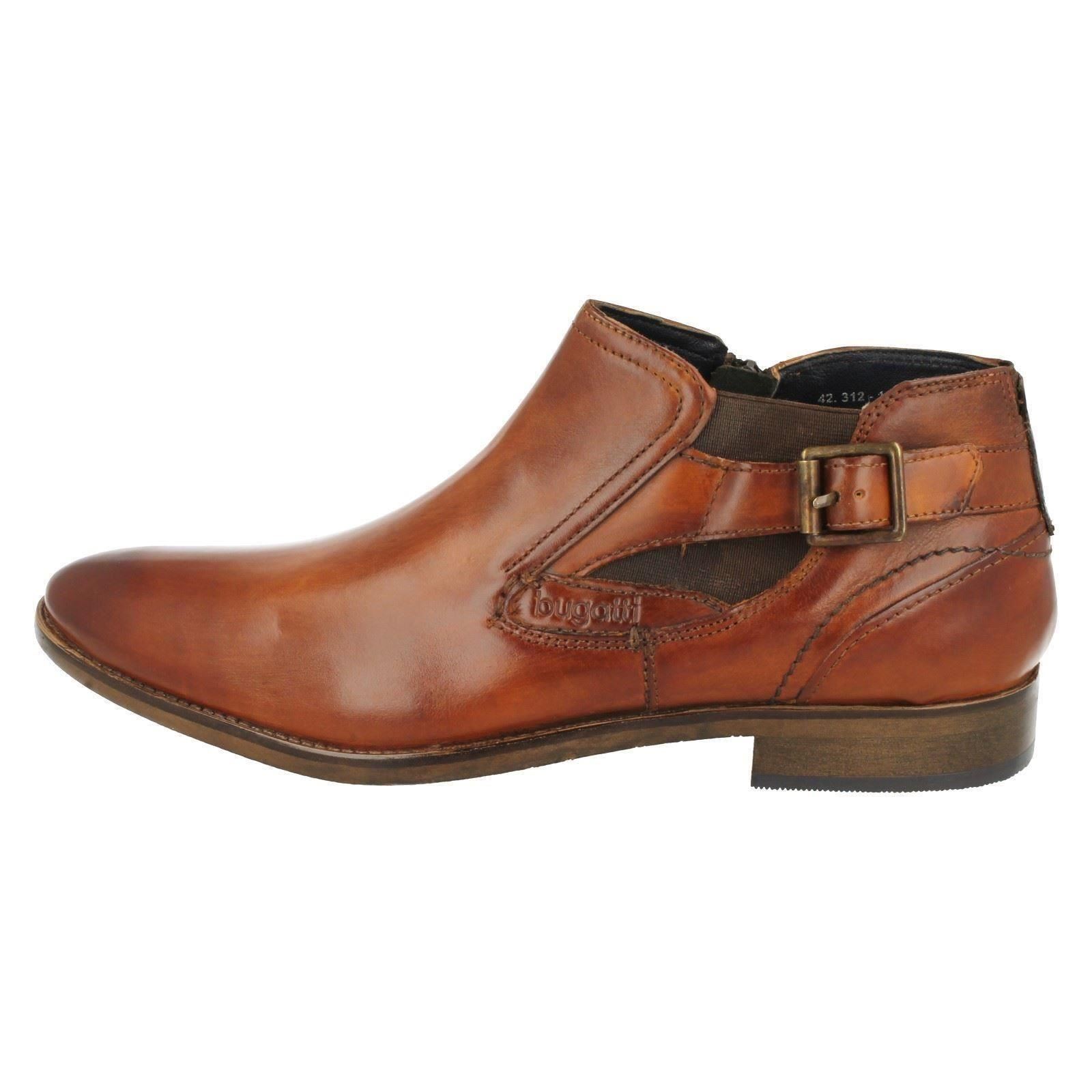 '16420' Cognac Smart uomo Bugatti marrone da Stivaletti 7wqgOIg