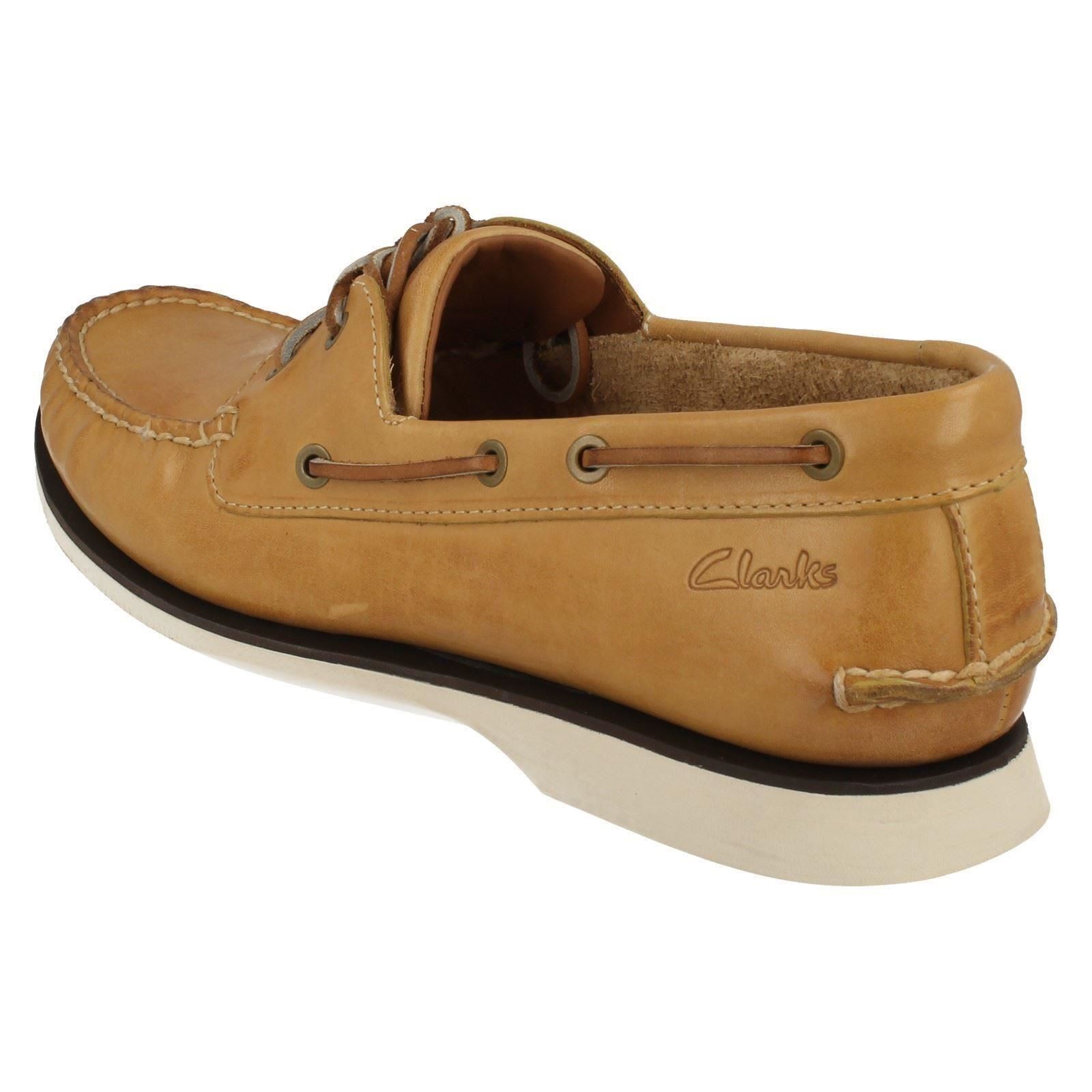 clarks mens deck shoes