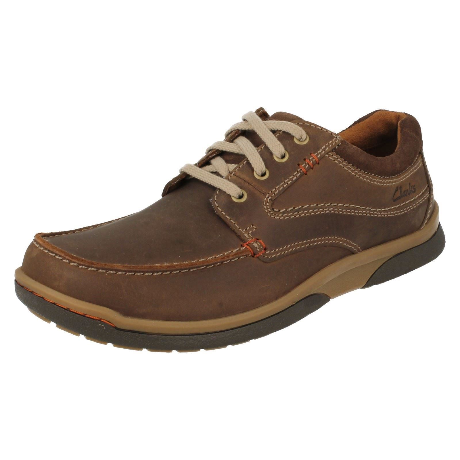 Da Uomo Clarks Lacci Scarpe Casual-Randle Walk