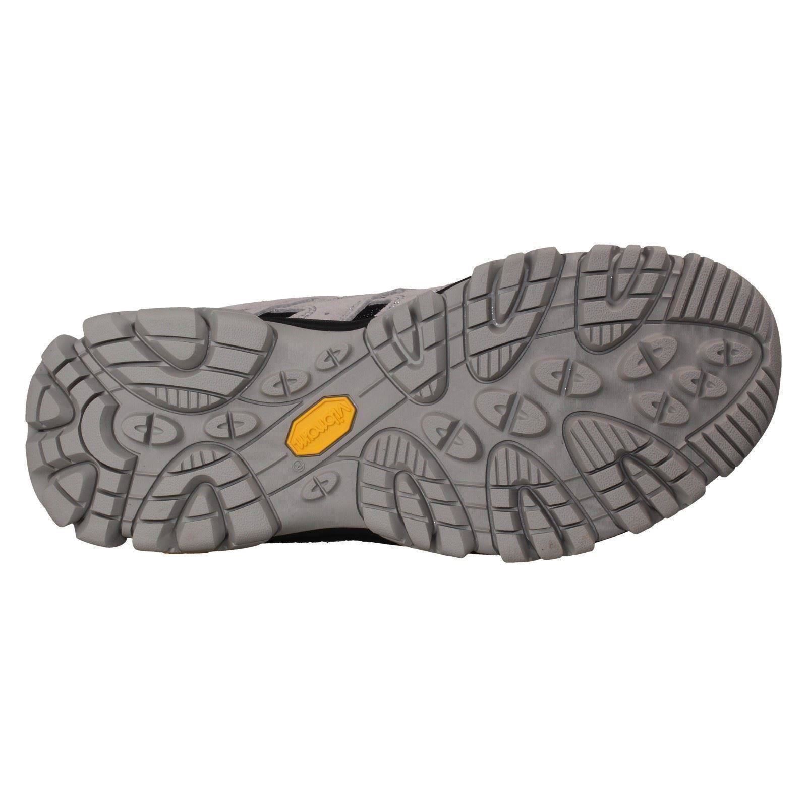 Ladies Merrell Vibram With A Sole Lace Up Walking Shoes 'Moab 3 Reflective' - Picture 8 of 10
