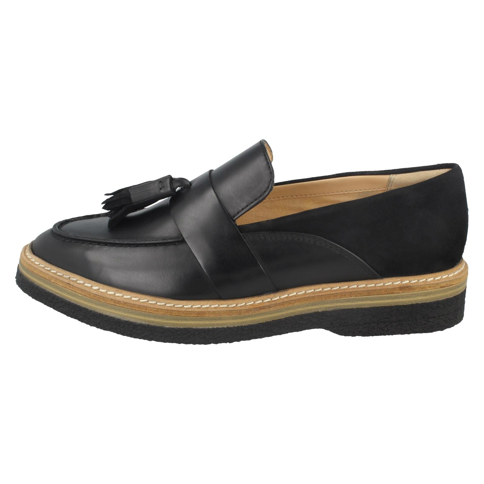 Ladies Clarks Clarks Clarks Zante Spring Flat Loafer shoes 3bee05 Ladies Clarks Clarks Clarks Zante Spring Flat Loafer shoes 3bee05
