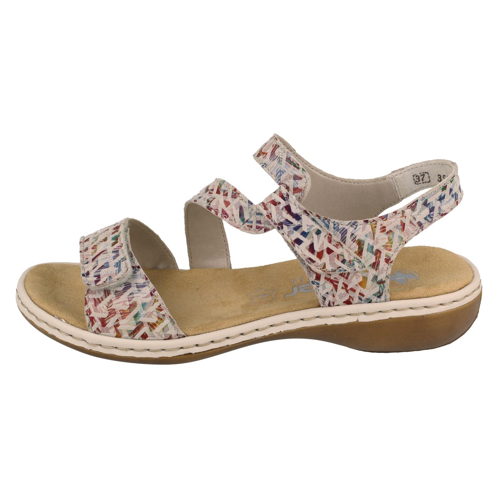 Sandalias De Mujer Rieker Elegantes Con Tiras - 659C7 - Imagen 48 de 64