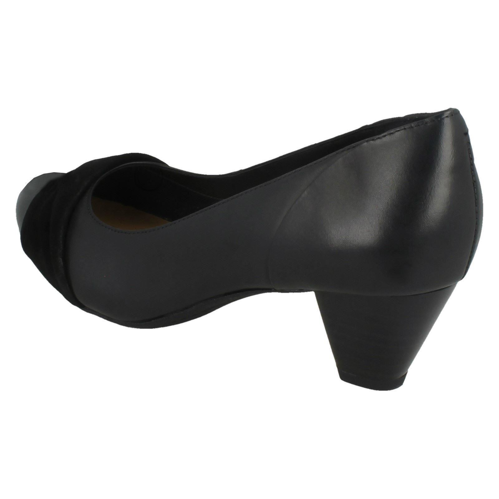 Ladies Ladies Ladies Clarks Formal Heeled Court shoes Denny Louise 26aa03 Ladies Ladies Ladies Clarks Formal Heeled Court shoes Denny Louise 26aa03