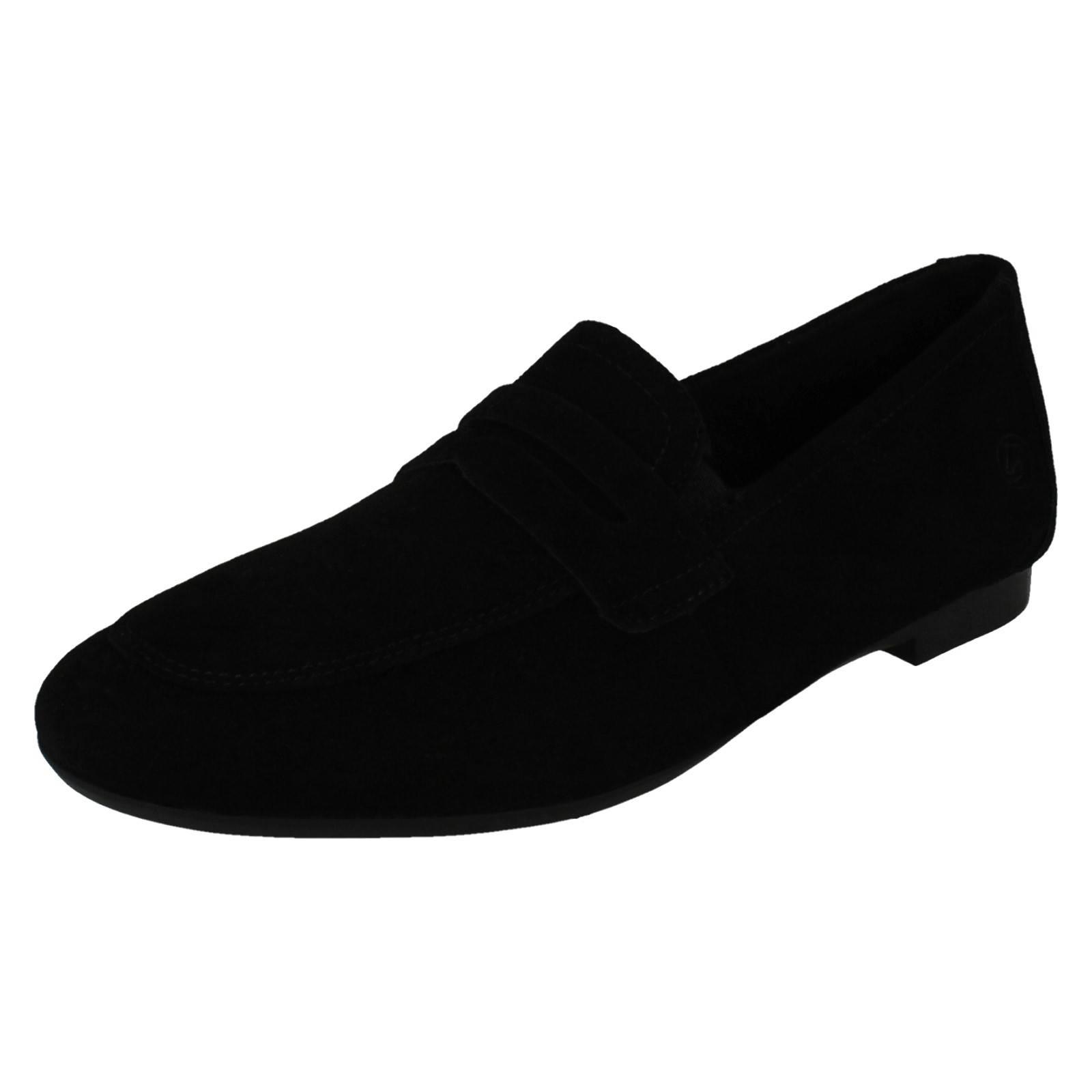 Ladies Remonte Lightweight Leather/Synthetic Flat Summer Loafer Shoes D0K02 - Picture 2 of 10