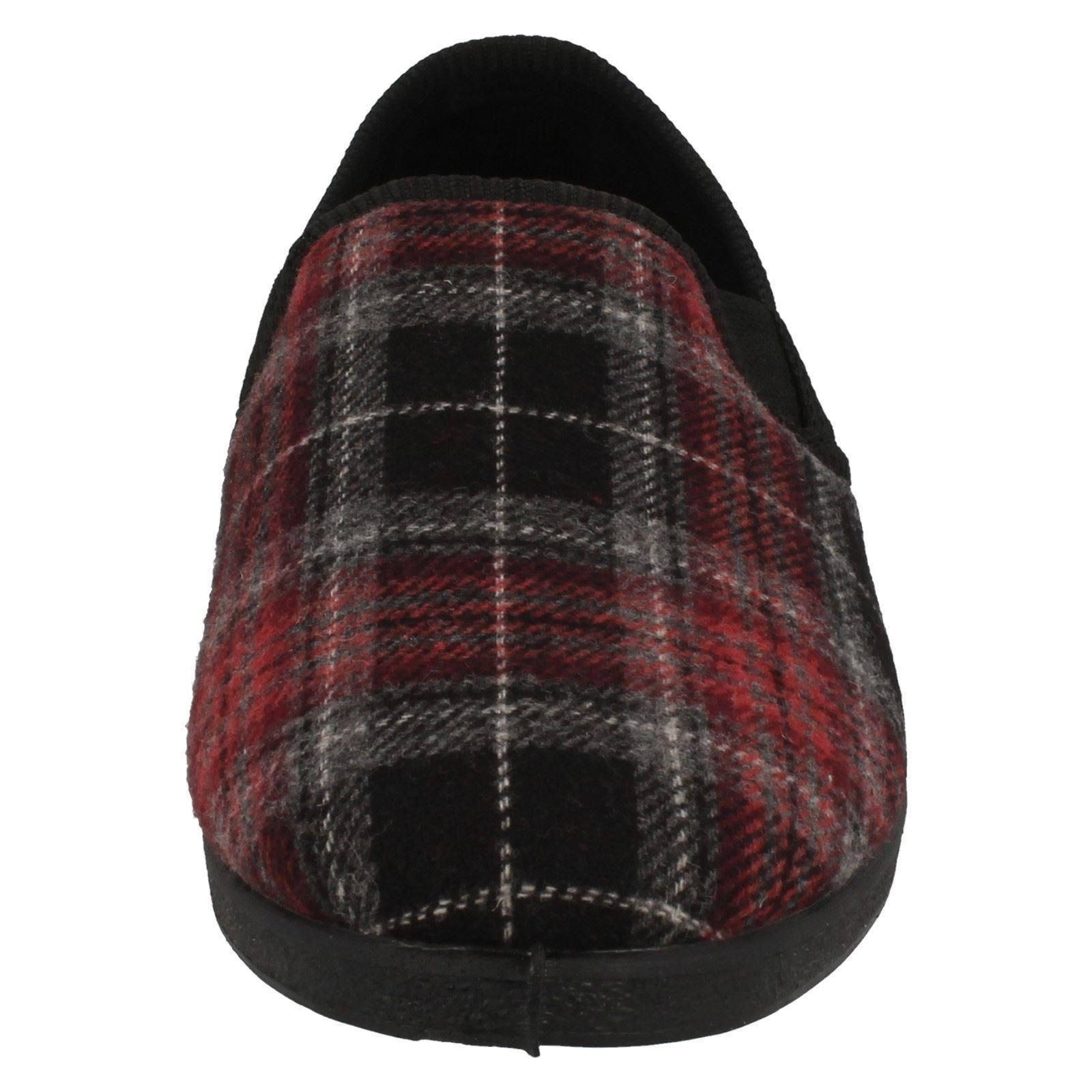 Herren Spot On Slipper Home Lounge Textil Hausschuhe X2R013 - Bild 18 von 19