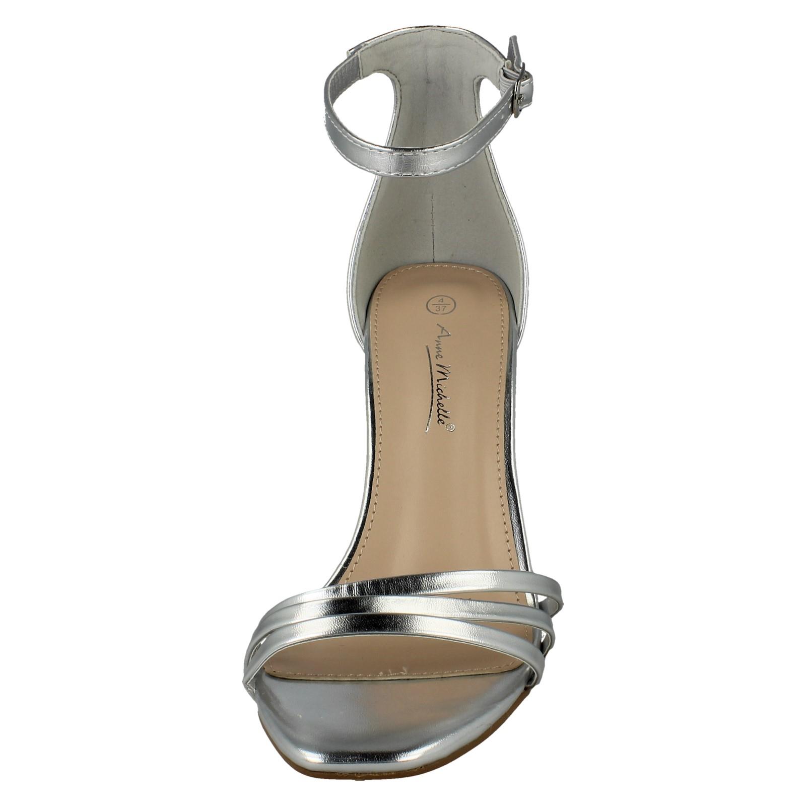 Sandalias de noche de tacón alto Anne Michelle para dama 'F1R2116' - Imagen 27 de 28