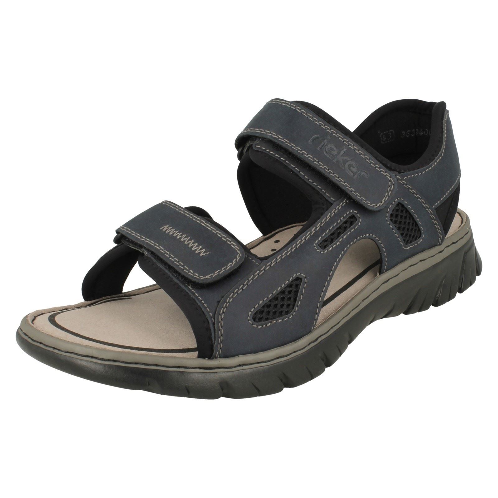 Leichte verstellbare Sandalen "Herren Rieker" - 26761 - Bild 2 von 37