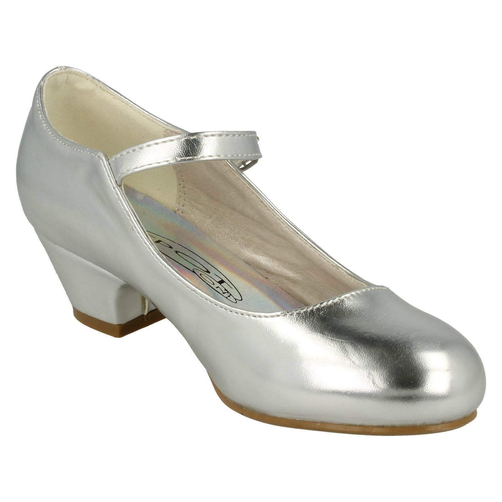 Girls Spot On Formal Mary Jane Style Party Shoes - Picture 17 of 28